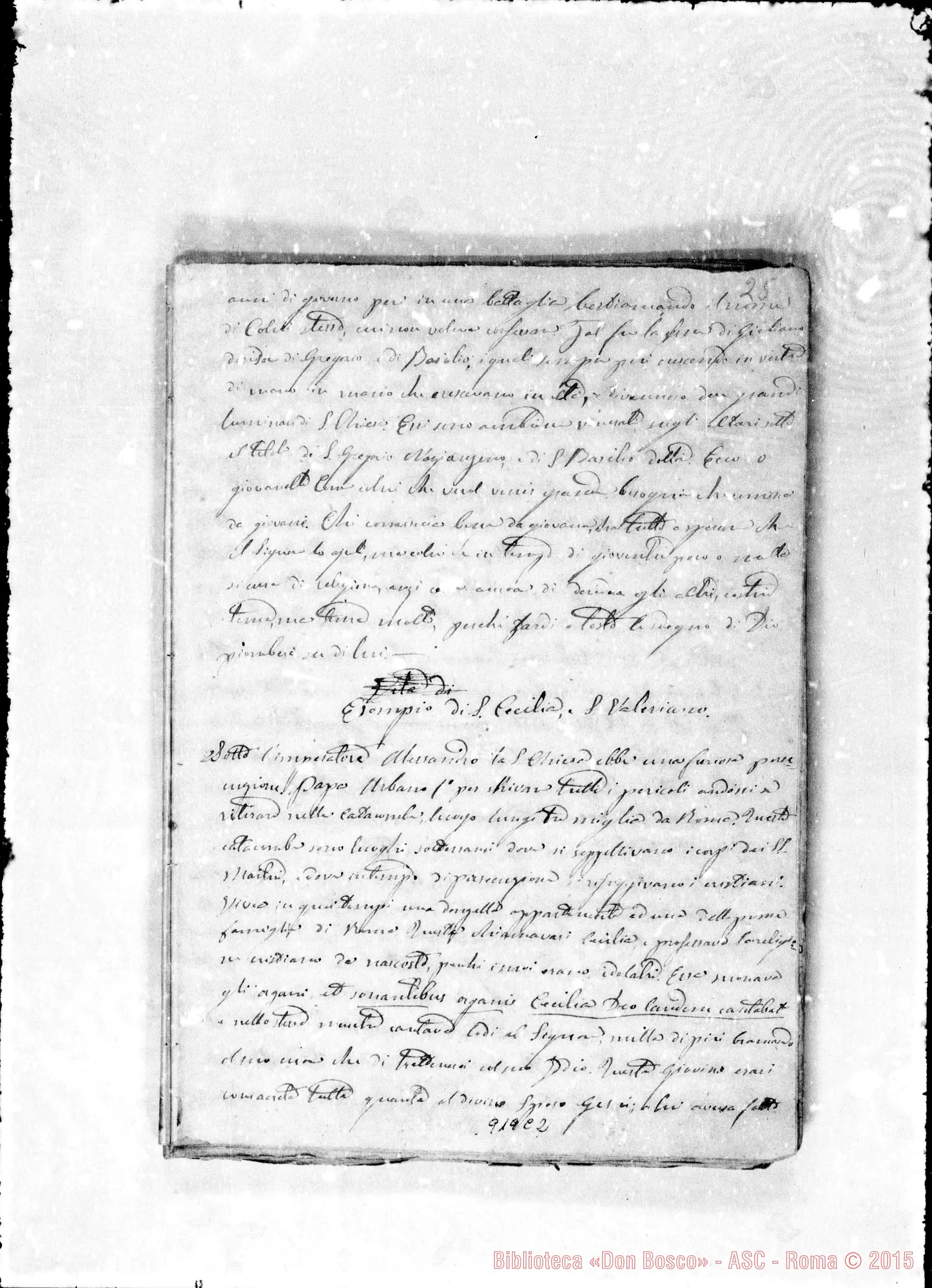 Fotogramma C 2 — Bonetti Giovanni: Cronaca. 1858… «Memoria di alcuni fatti…»