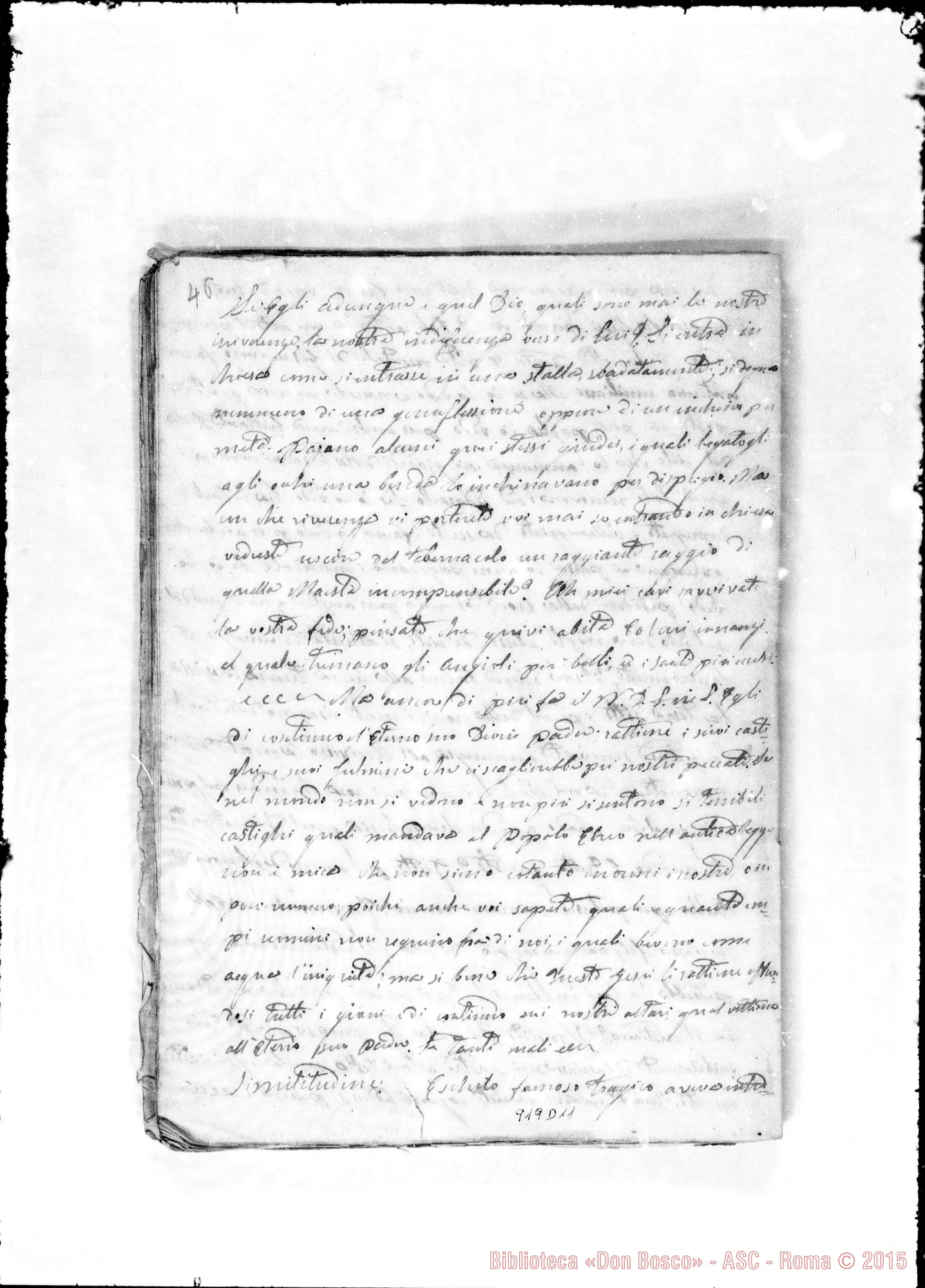Fotogramma D 11 — Bonetti Giovanni: Cronaca. 1858… «Memoria di alcuni fatti…»