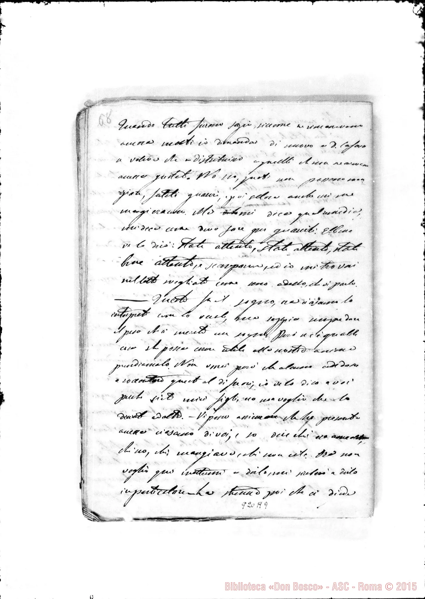Fotogramma A 9 — Bonetti Giovanni: Cronaca. 1858… «Memoria di alcuni fatti…»