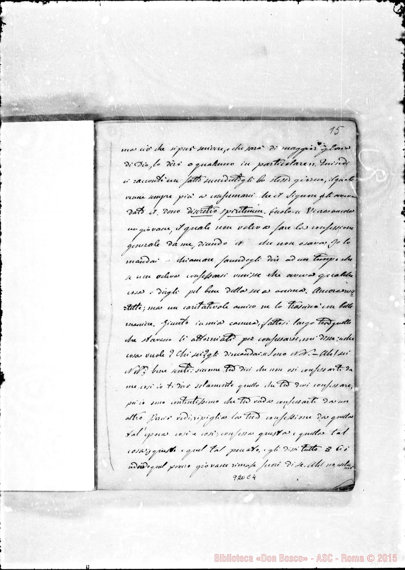 Fotogramma C 4 — Annali. 1860-61. «A gloria di Dio E del suo servo»