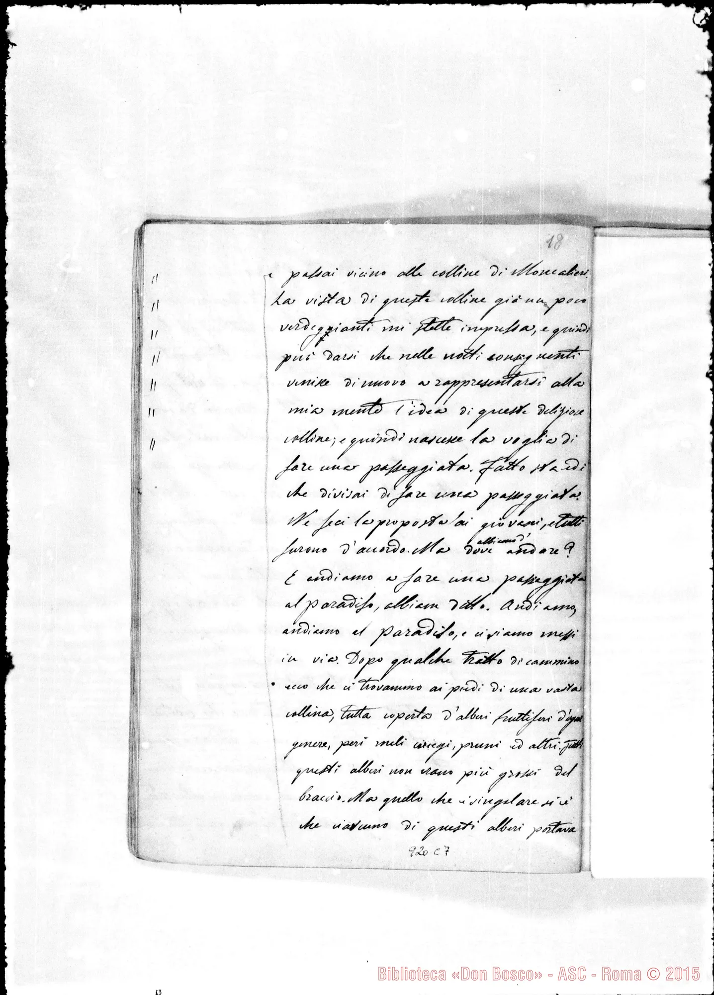Fotogramma C 7 — Annali. 1860-61. «A gloria di Dio E del suo servo»