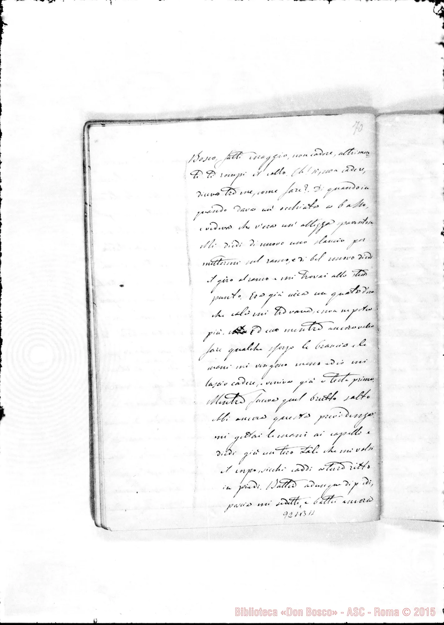 Fotogramma B 11 — Annali. 1860-61. «A gloria di Dio E del suo servo»
