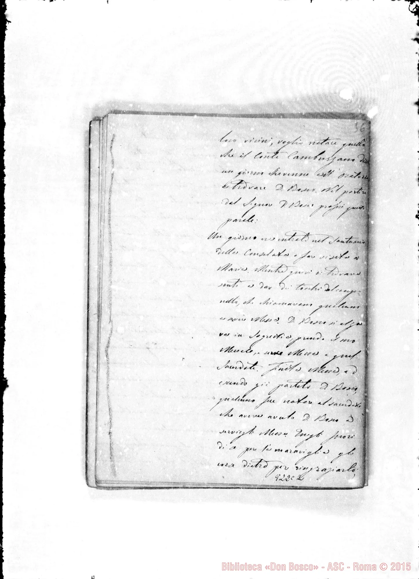 Fotogramma C 2 — Annali. 1861-62. «Ricordi dati dal Sig. D. Bosco ai suoi…»