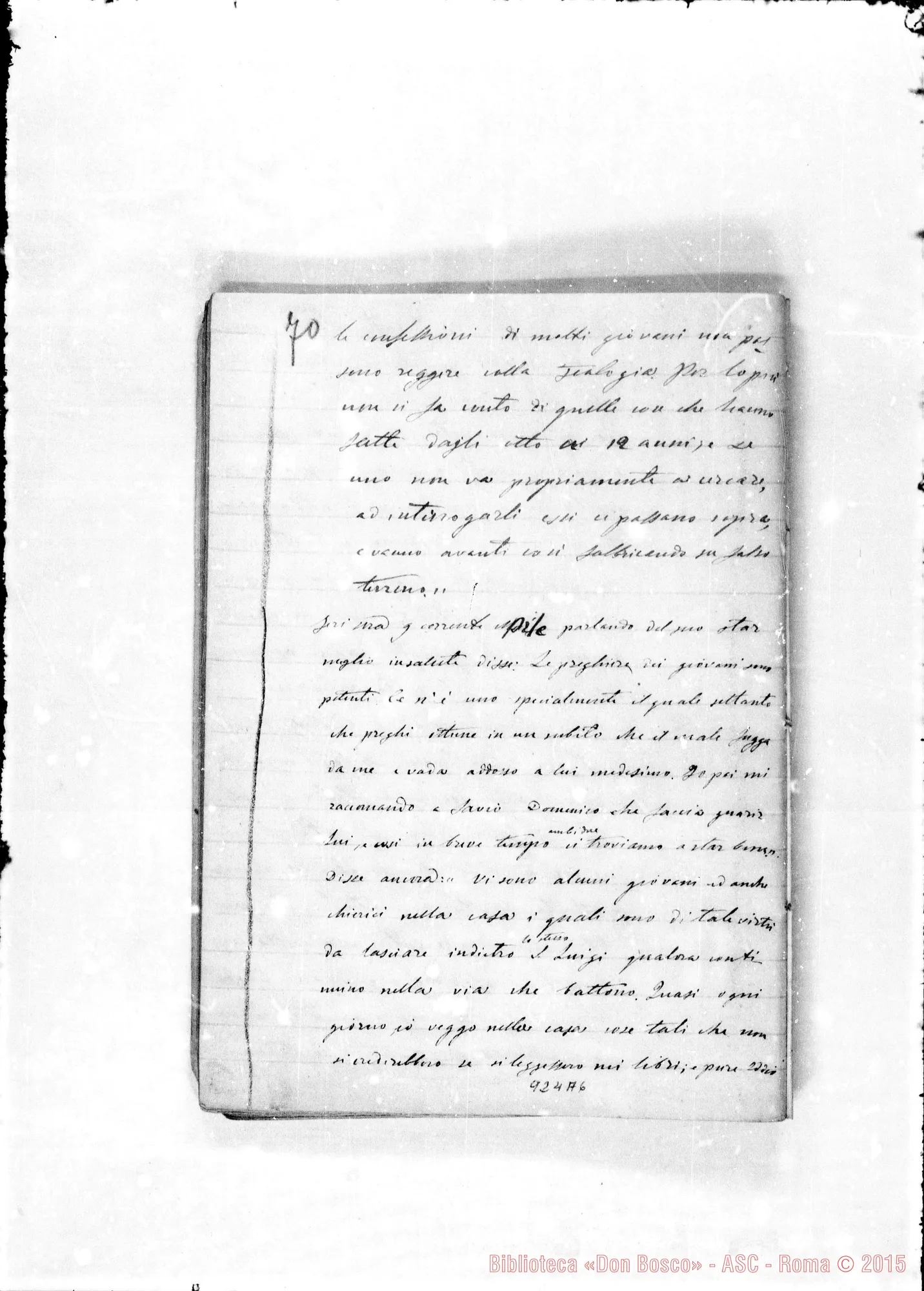 Fotogramma A 6 — Annali. 1863. «Facemmo dunque in bel numero…»