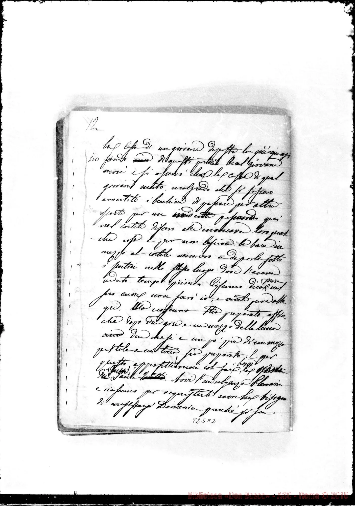 Fotogramma A 2 — Cronaca 1868-1869. «24 giugno Festa di S. Giovanni…»