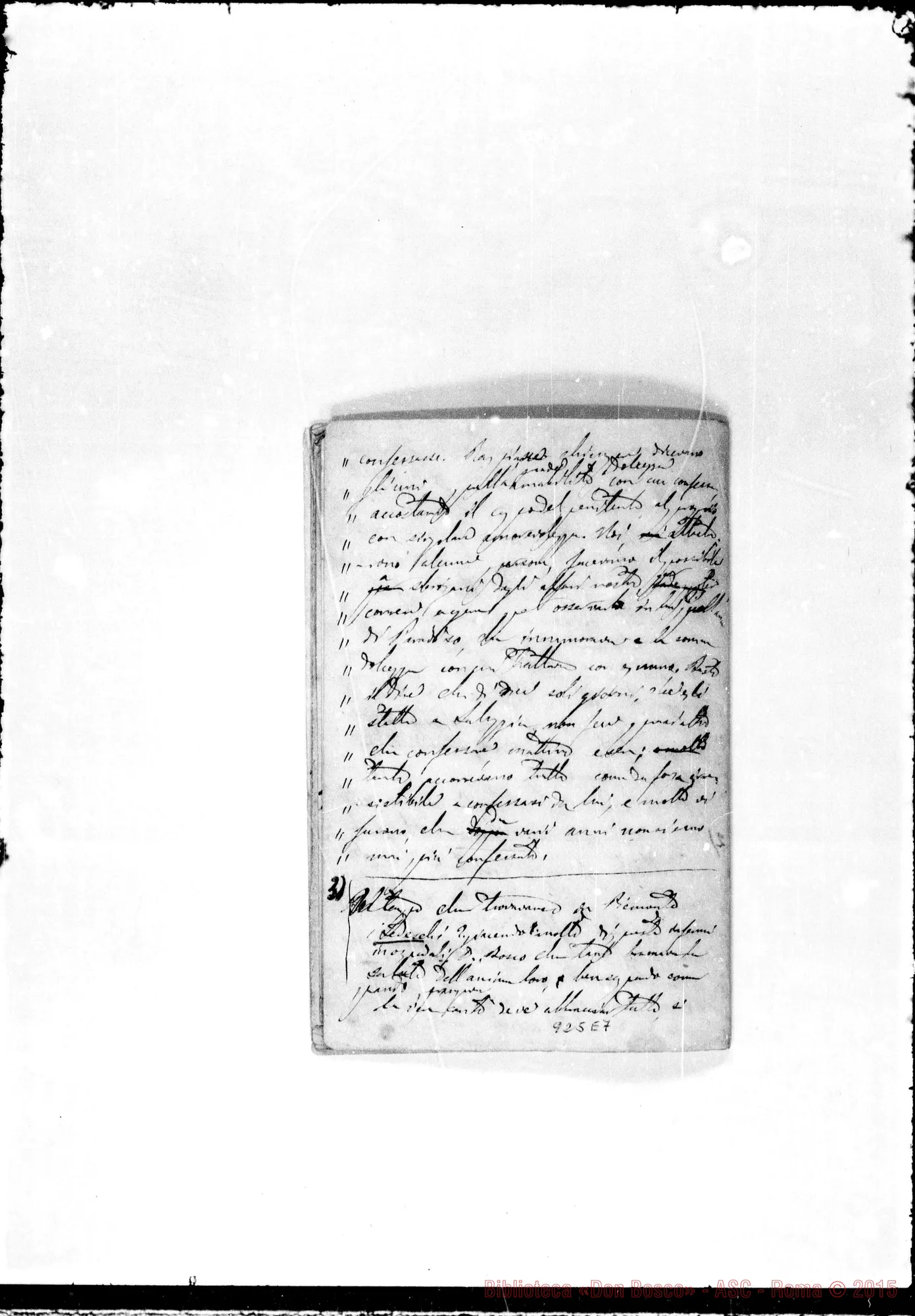 Fotogramma E 7 — Memorie. 1840…