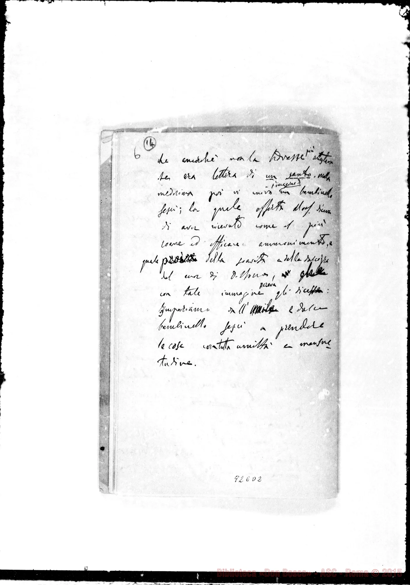 Fotogramma D 2 — Note di D. Bonetti. 1889