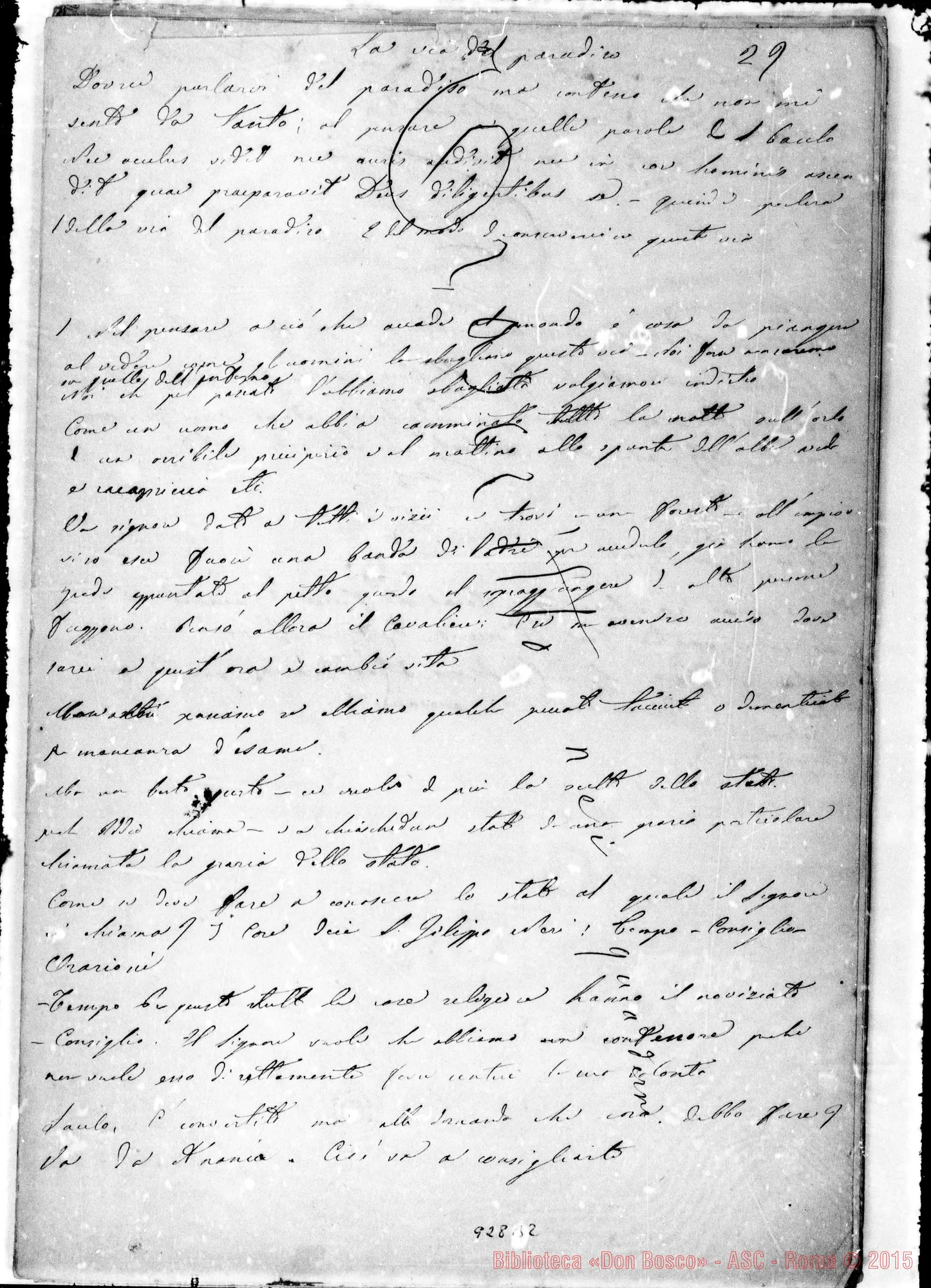 Fotogramma B 2 — Conferenze E altri discorsi di D. Bosco