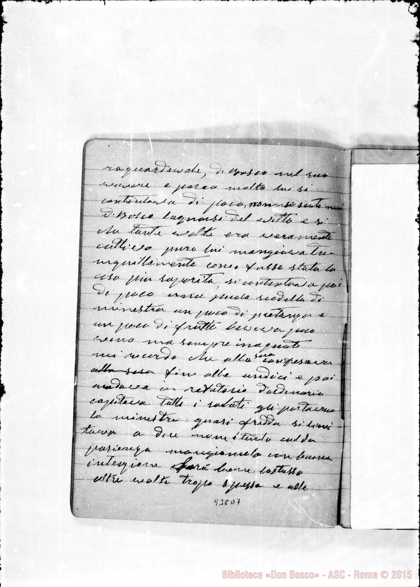 Fotogramma D 7 — Deposizione per la causa del Servo di Dio Giov. Bosco