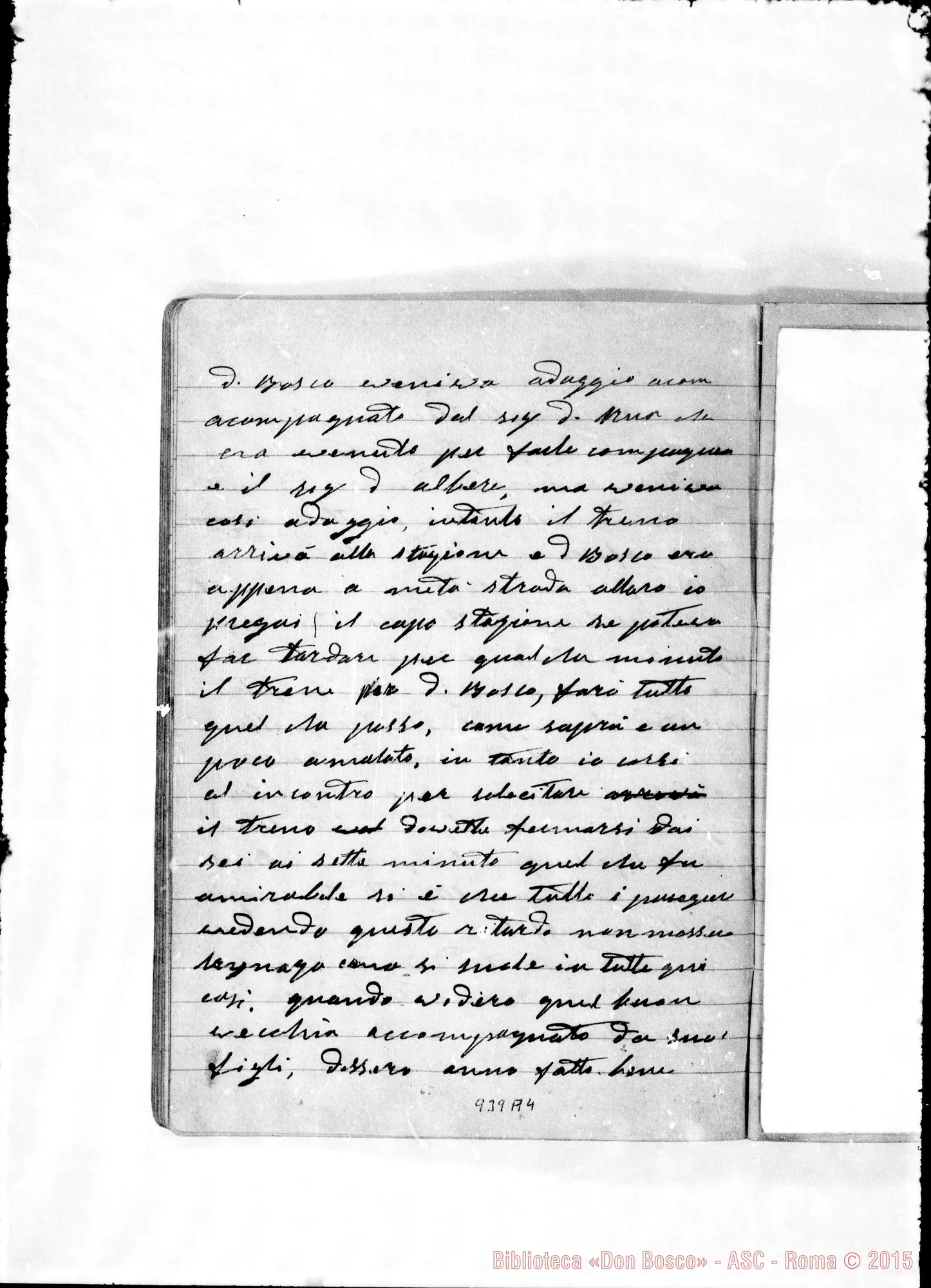 Fotogramma A 4 — Deposizione per la causa del Servo di Dio Giov. Bosco