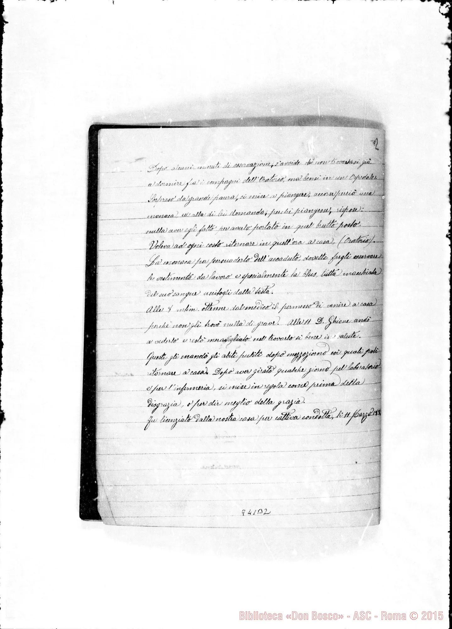 Fotogramma B 2 — Ghione Anacleto: Abbozzo di fatti contemporanei avvenuti…»