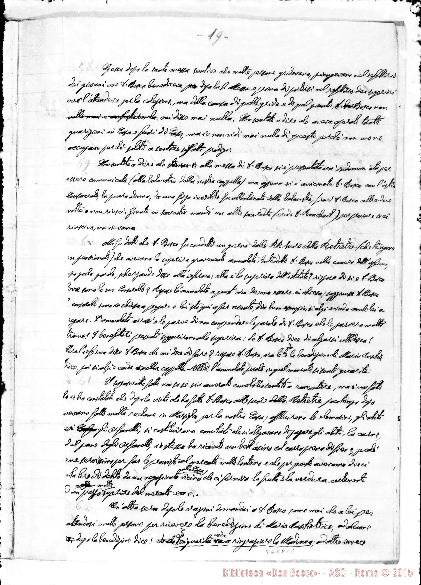 Fotogramma D 12 — «Ottantaquattro aneddoti sulla vita di D. Bosco…»