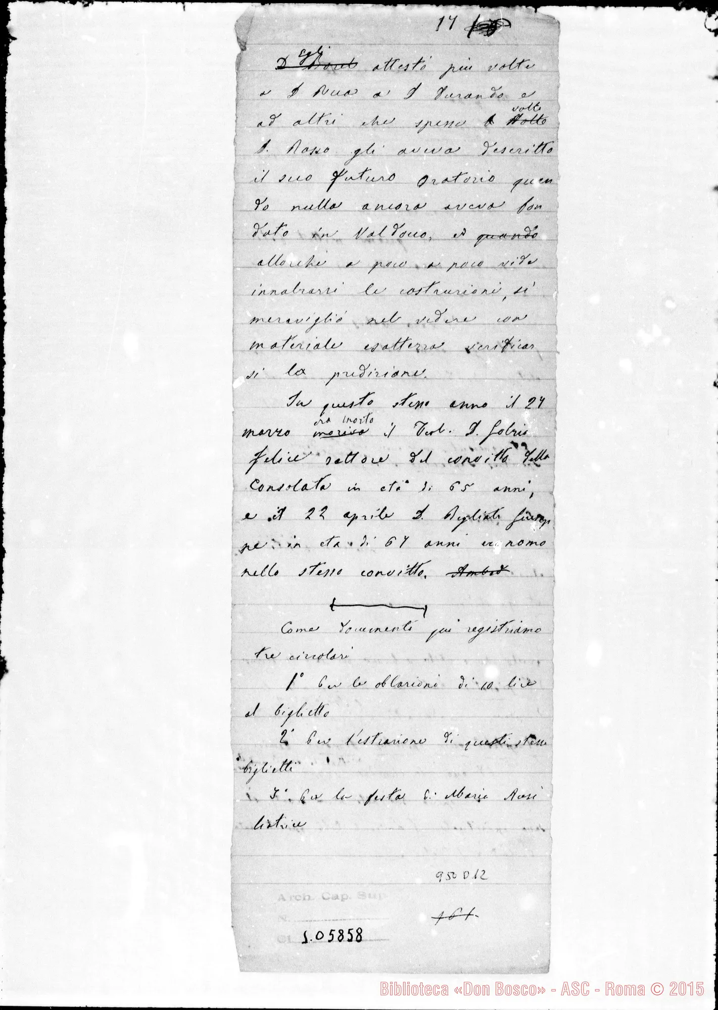 Fotogramma D 12 — Morte del Teologo Borei (1873)