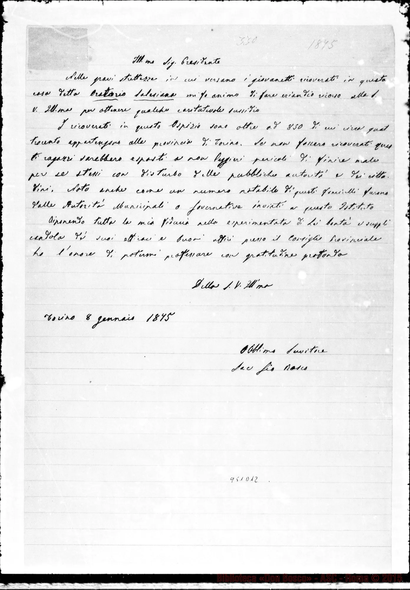Fotogramma D 12 — Lettere diverse. Copie