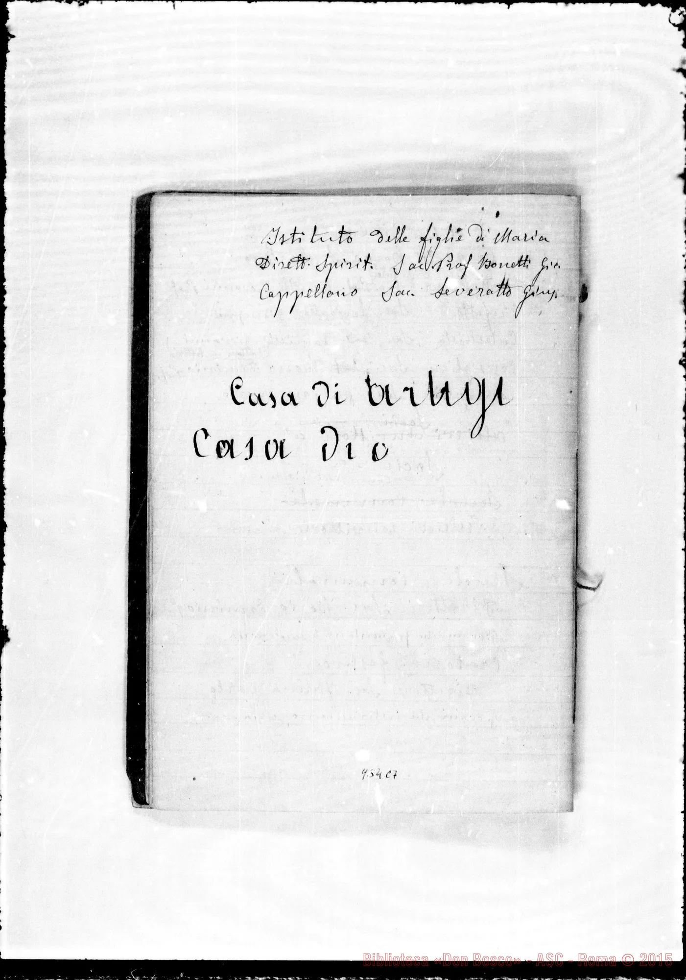 Fotogramma C 7 — Abbozzo per omaggio A Pio IX nel suo giubileo episcopale