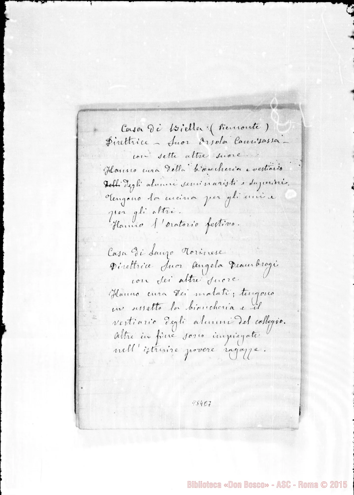 Fotogramma E 7 — Abbozzo per omaggio A Pio IX nel suo giubileo episcopale