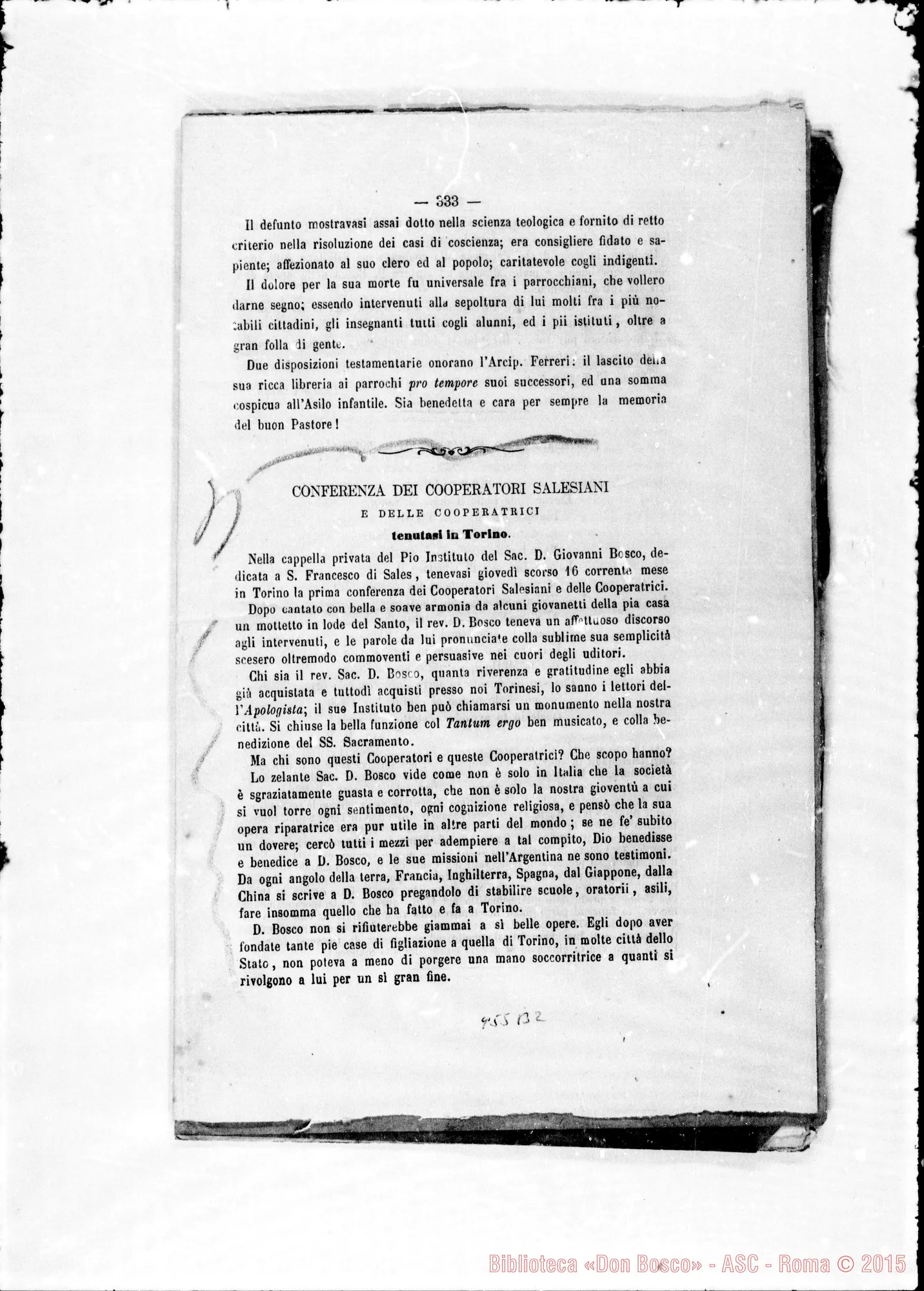 Fotogramma B 2 — 1878: Conferenza ai cooperatori A Torino