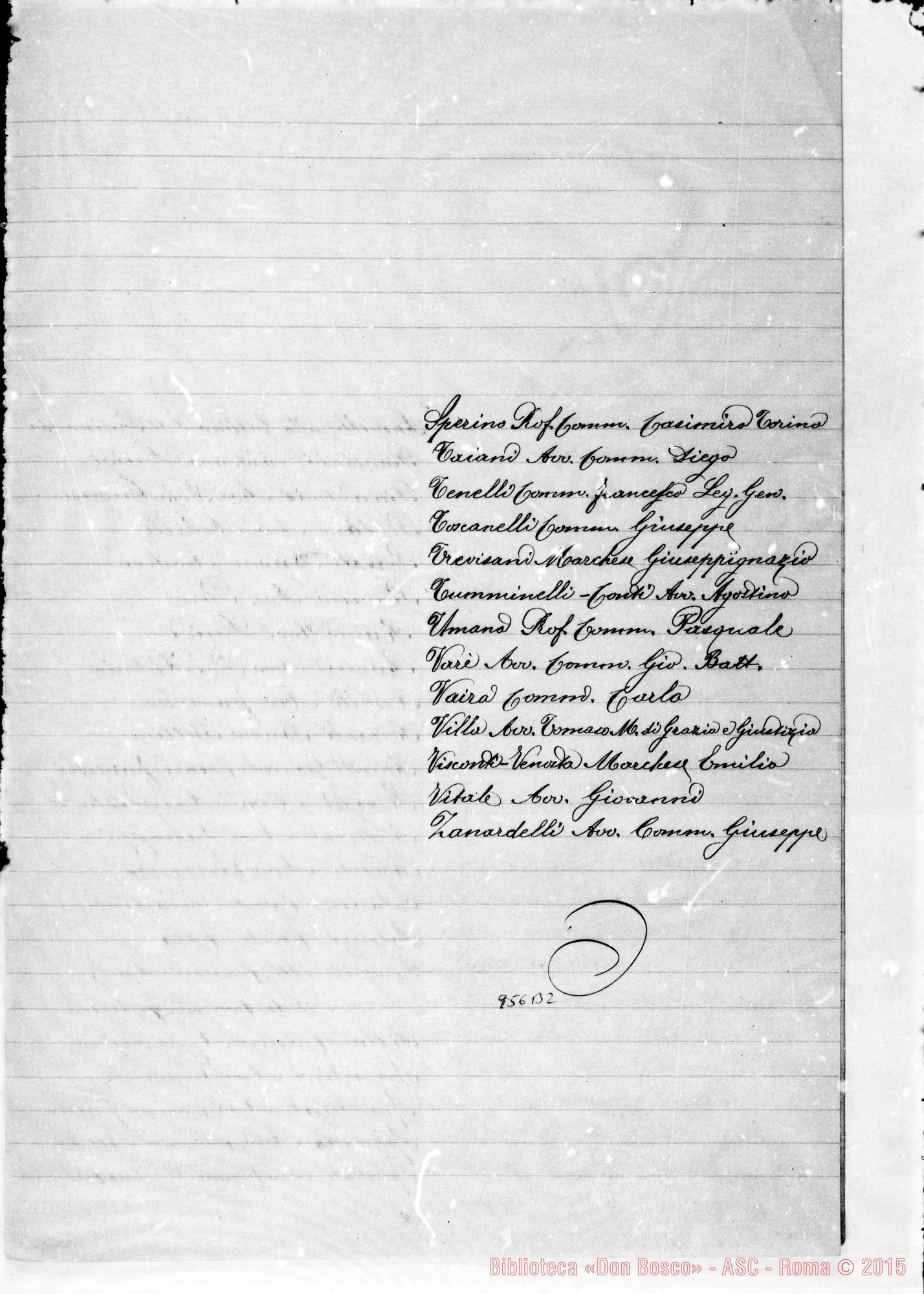 Fotogramma B 2 — Deputati E Senatori al Parlamento Nazionale