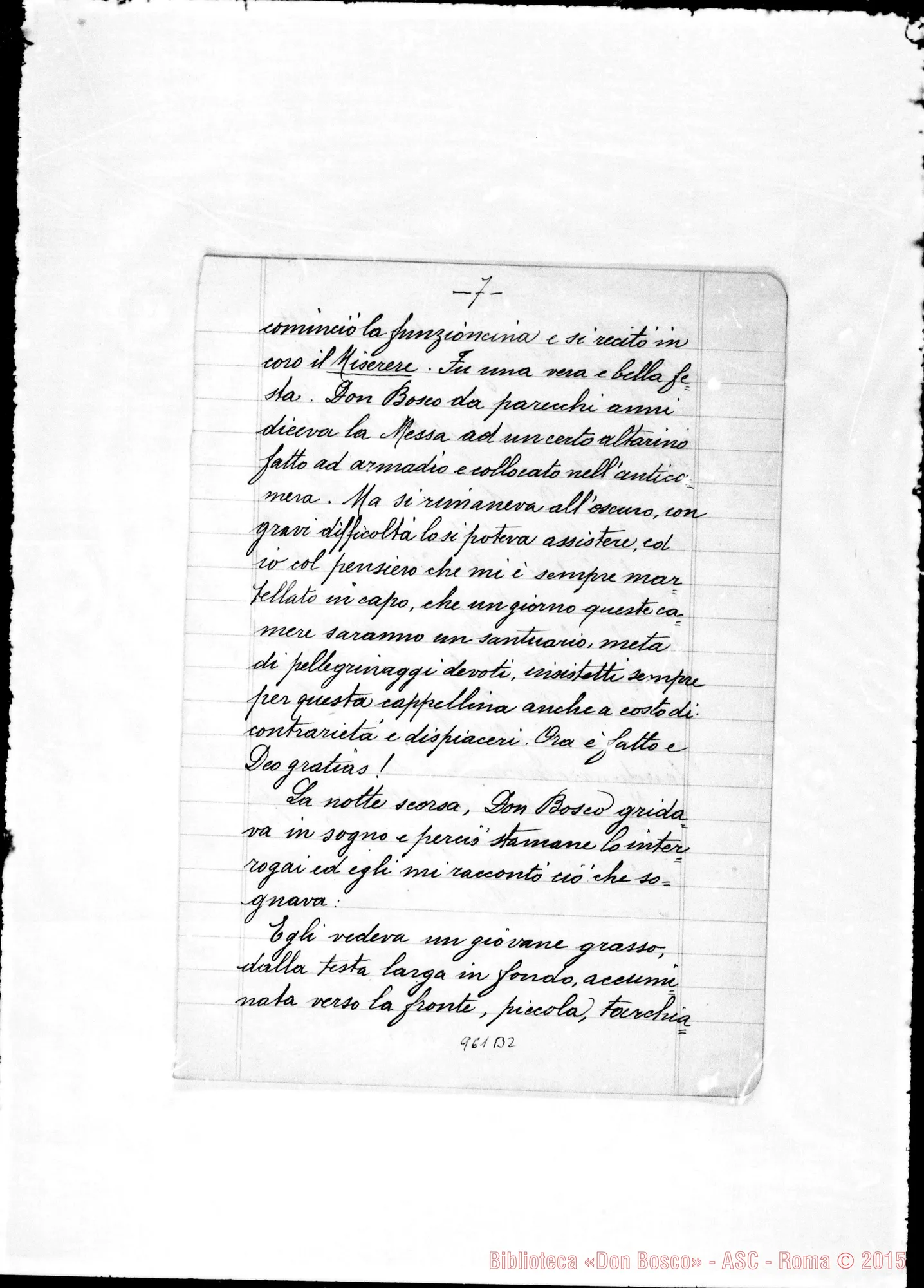 Fotogramma B 2 — 1886: Da Carlo Grossani: Cronaca con «Cose diverse»…