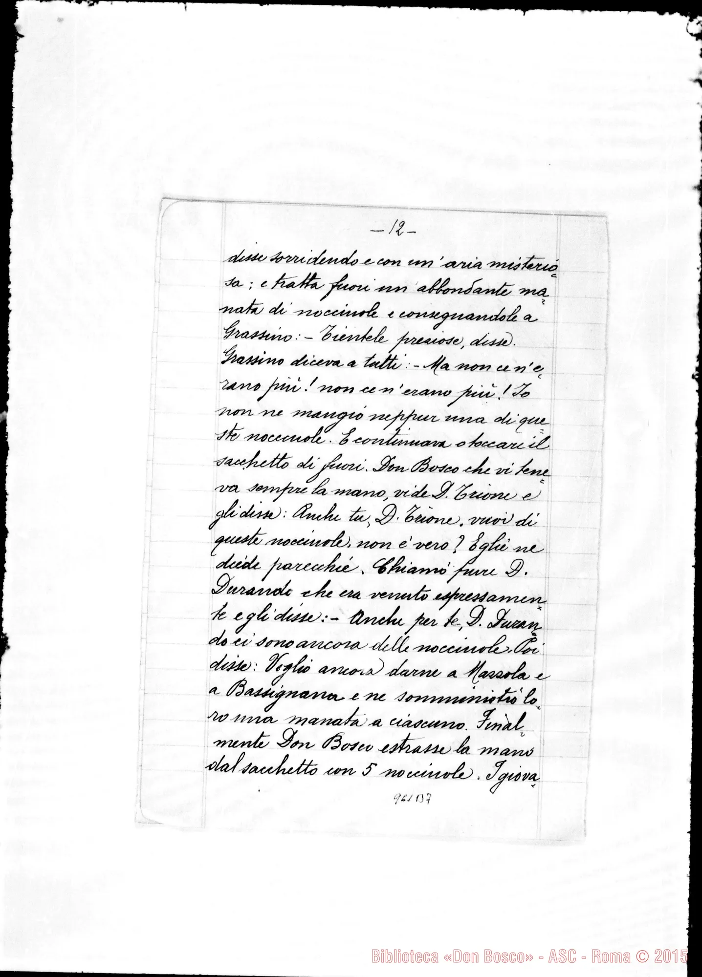Fotogramma B 7 — 1886: Da Carlo Grossani: Cronaca con «Cose diverse»…