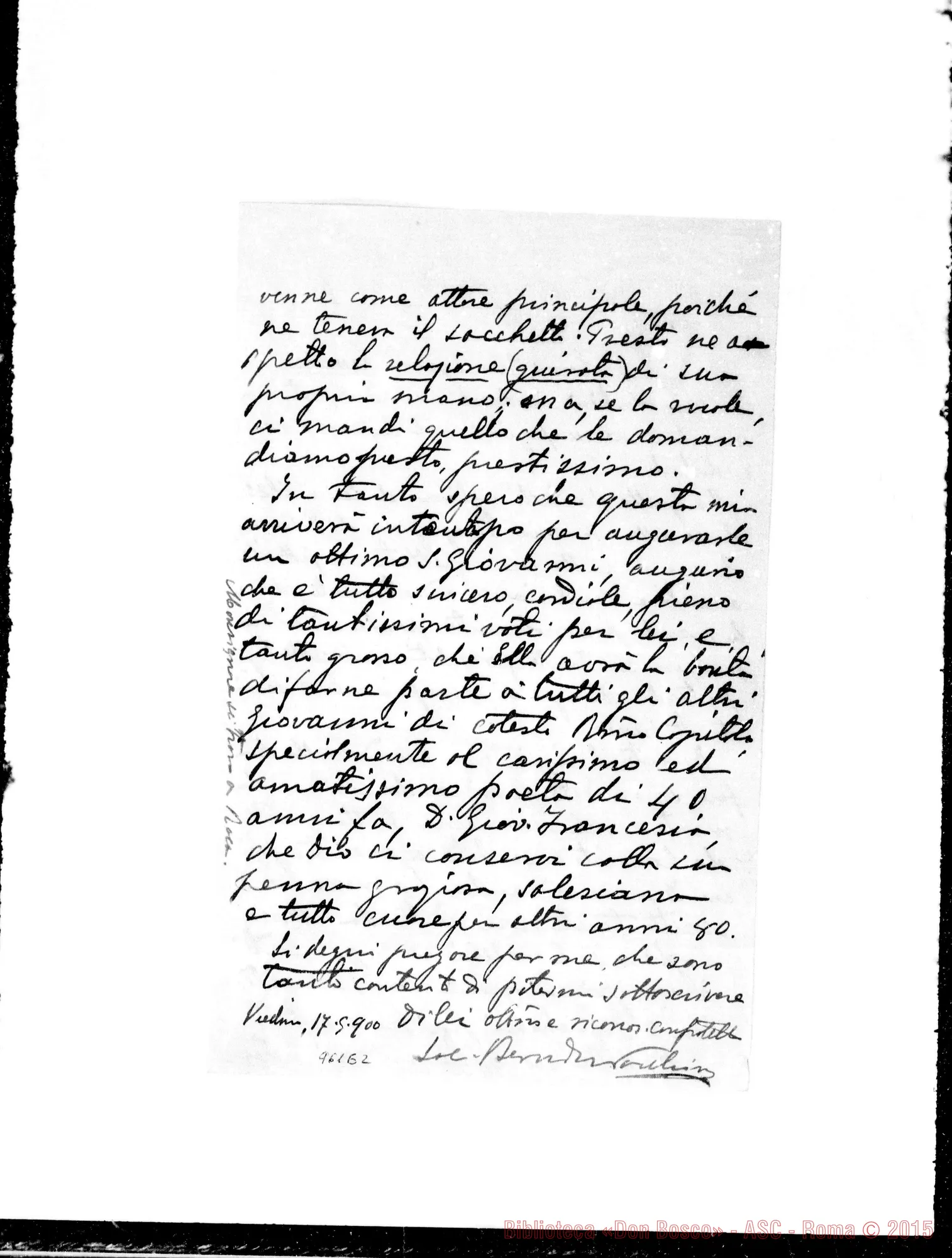 Fotogramma E 2 — Lettere. Racconti vari