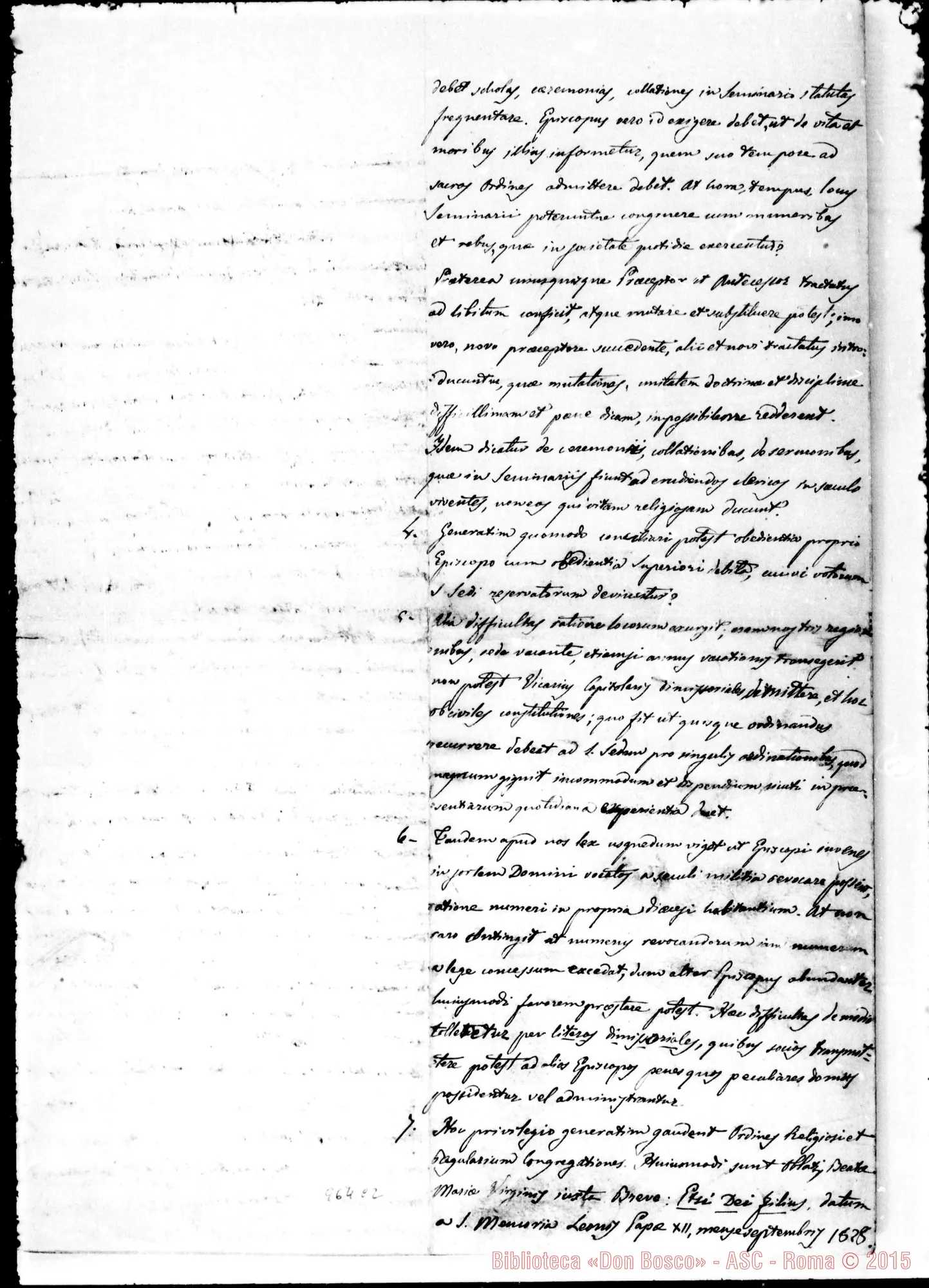 Fotogramma C 2 — Scritture di D. Bosco trascritte da D. Berto A D. Lemoyne per norma