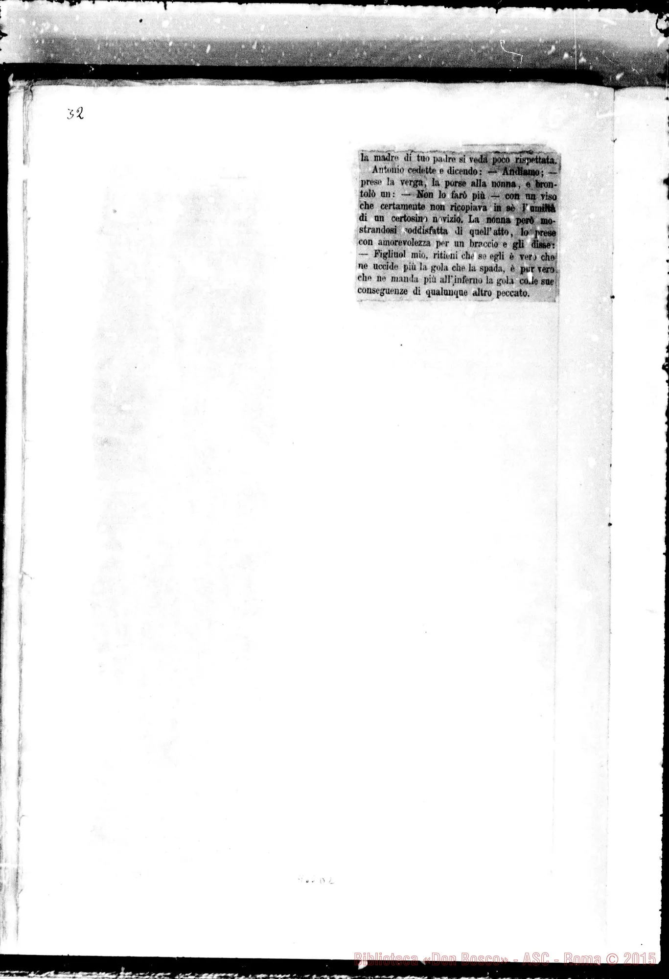 Fotogramma D 2 — Documenti: Vol. I, 1815-1840.