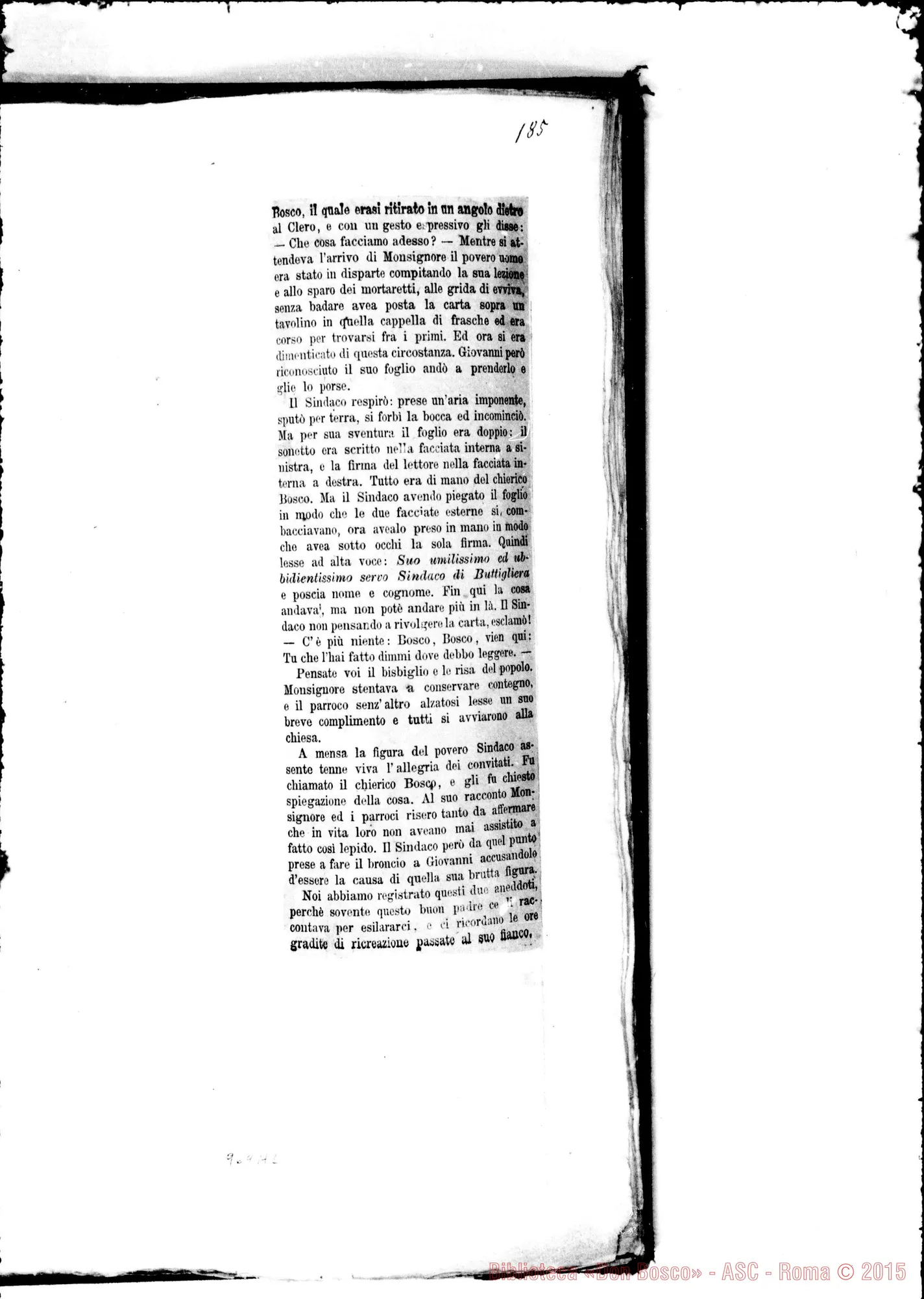 Fotogramma A 2 — Documenti: Vol. I, 1815-1840.