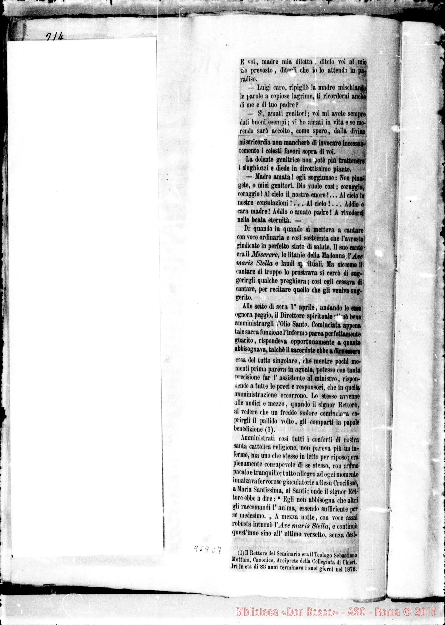 Fotogramma C 7 — Documenti: Vol. I, 1815-1840.