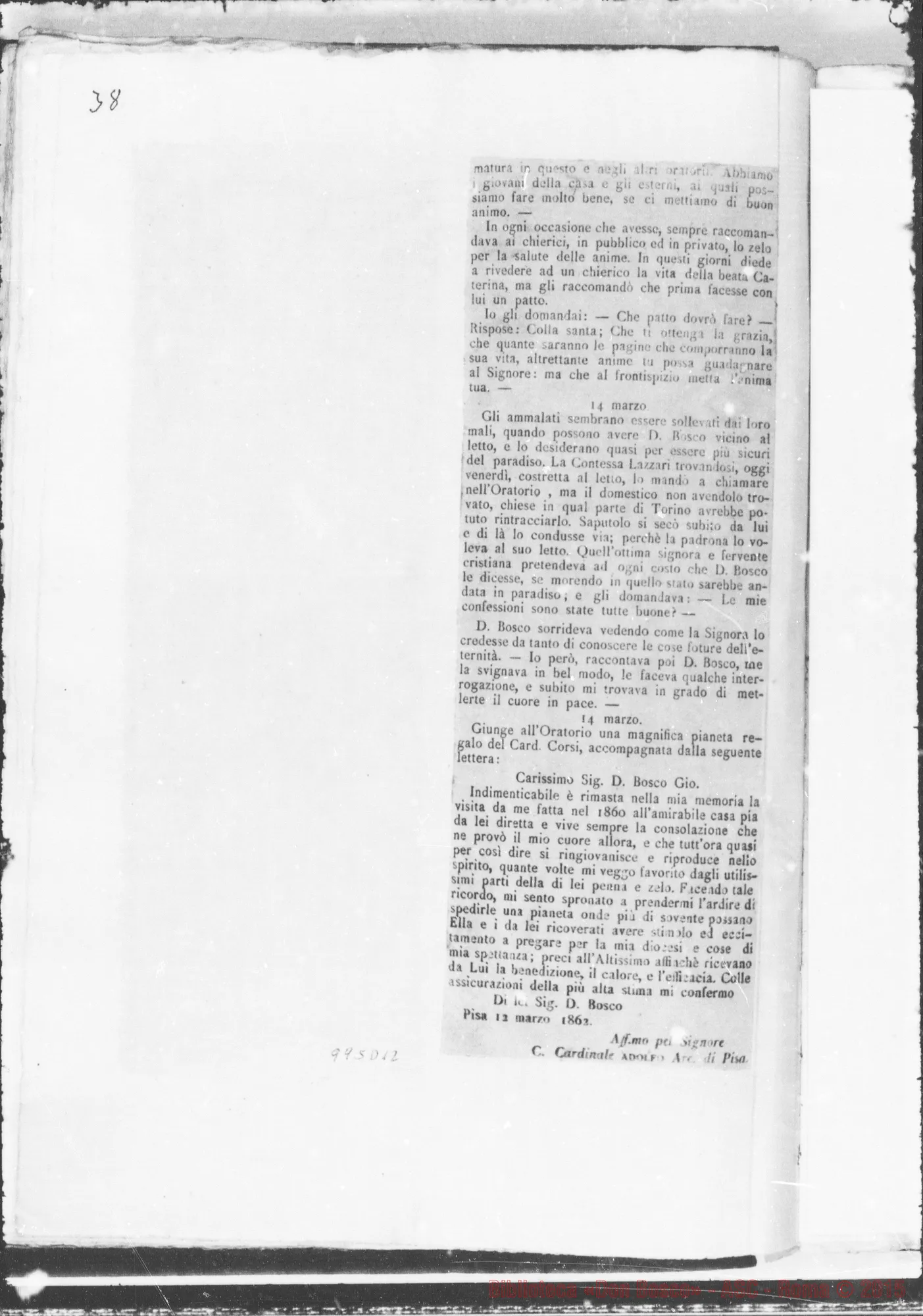 Fotogramma D 12 — » Vol. Vili, 1862-1863.