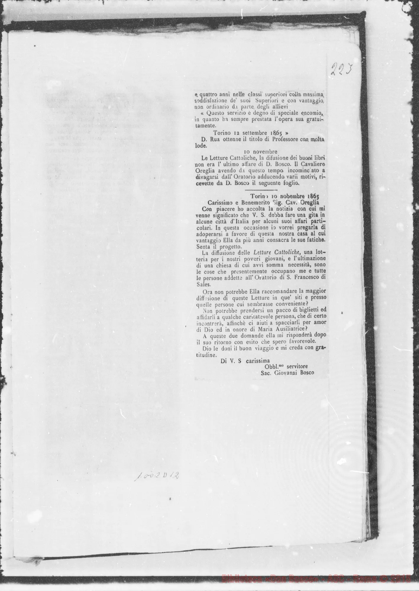 Fotogramma D 12