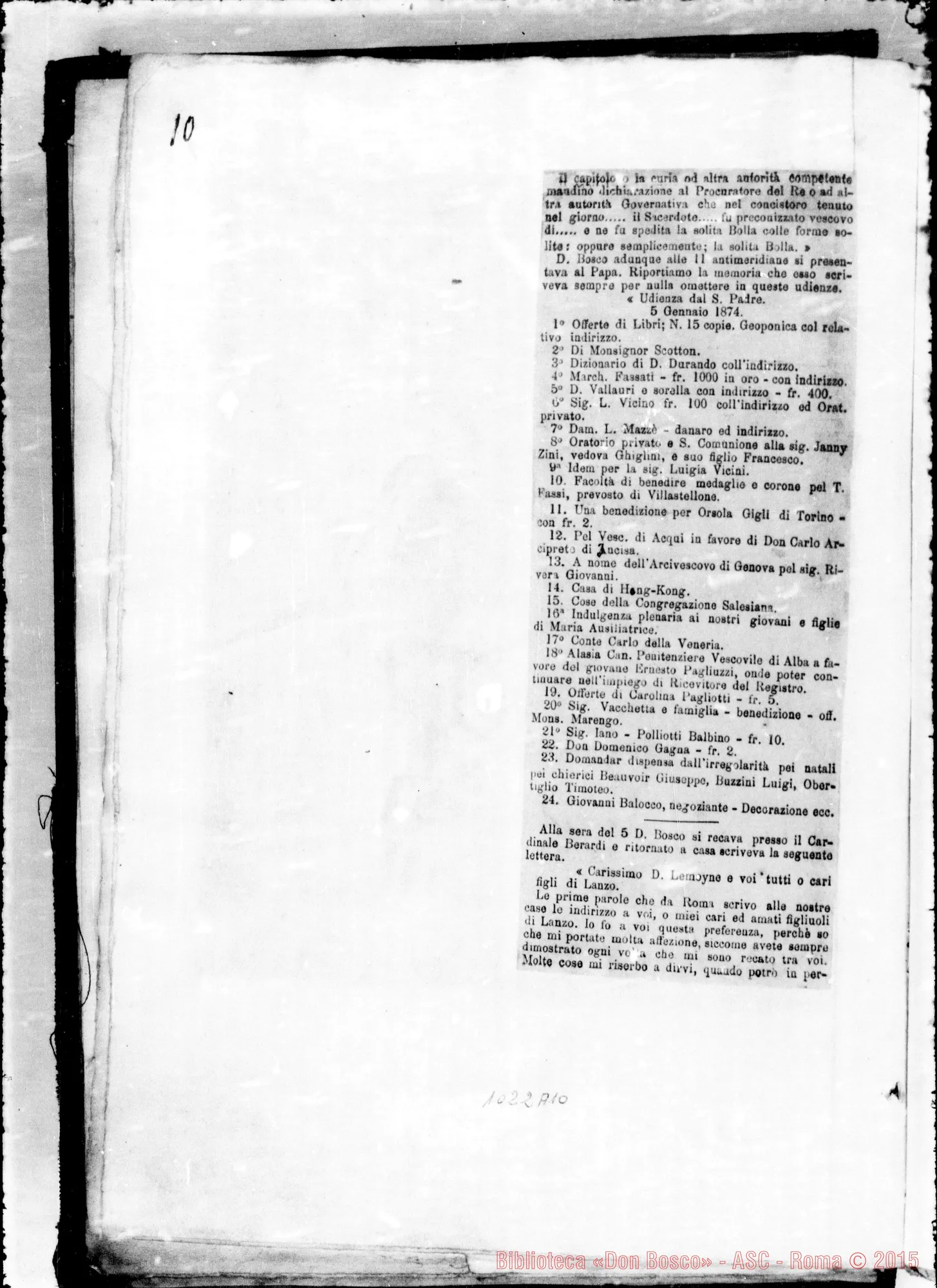 Fotogramma A 10 — » Vol. XIV, 1874.