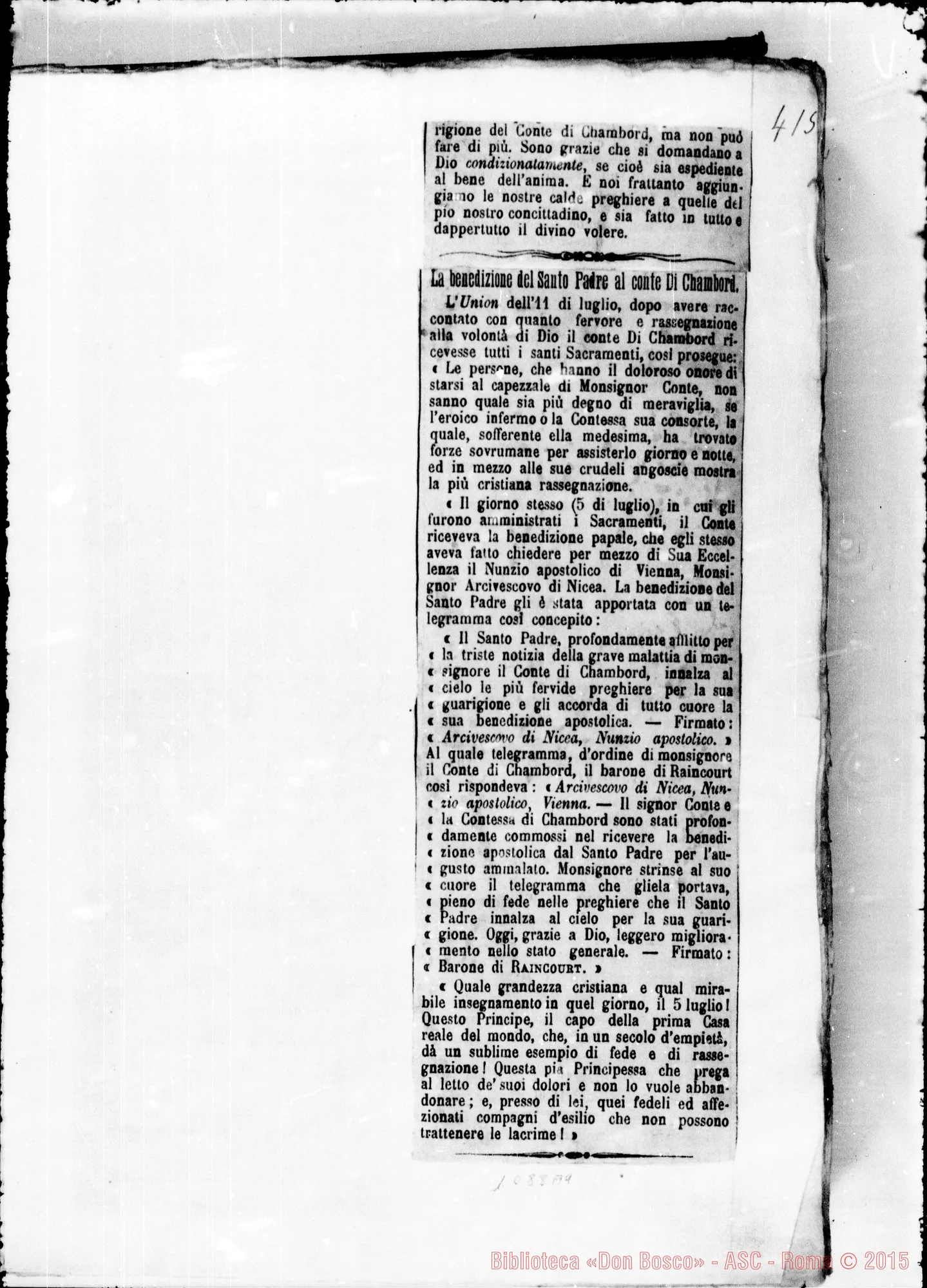 Fotogramma A 9 — » Vol. XXVI, 1883.