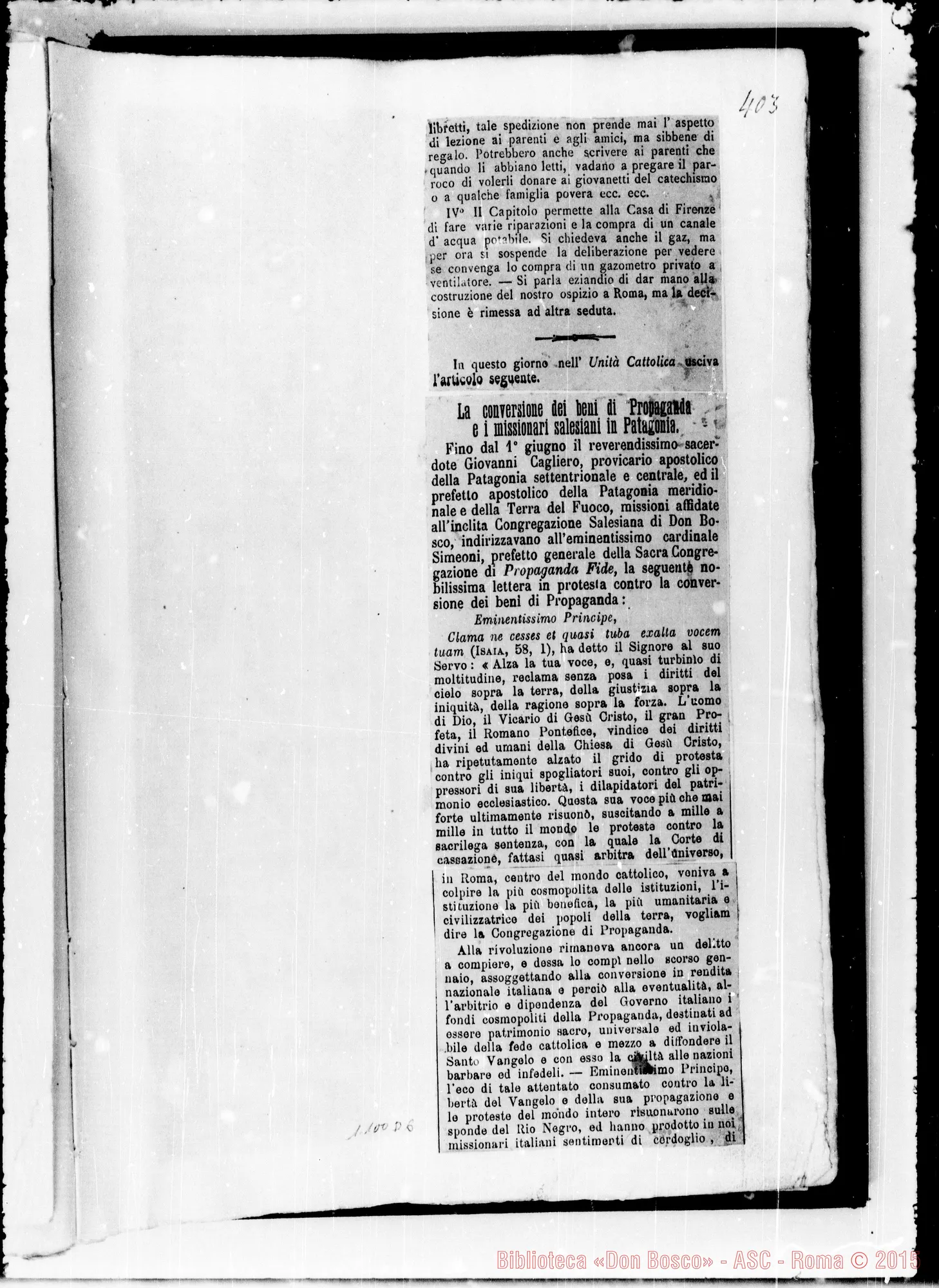 Fotogramma D 6 — » Vol. XXVII, 1884.