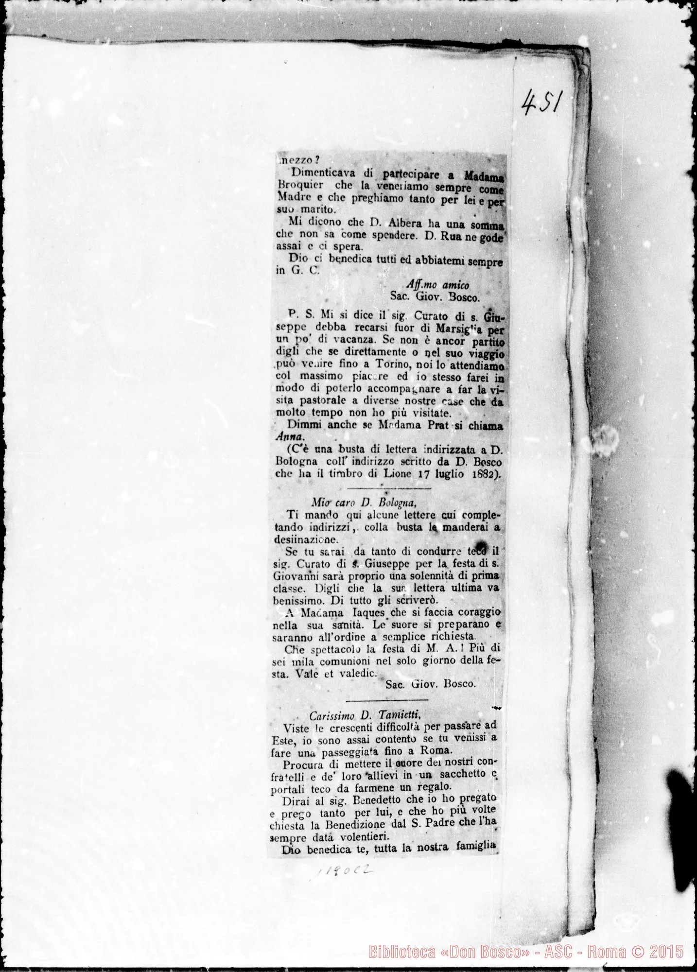 Fotogramma C 2 — » Vol. XLIV, Aggiunte. Dal 1882 al 1888.