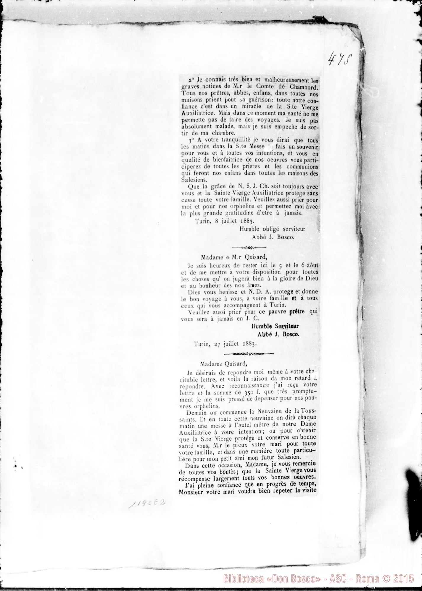 Fotogramma E 2 — » Vol. XLIV, Aggiunte. Dal 1882 al 1888.