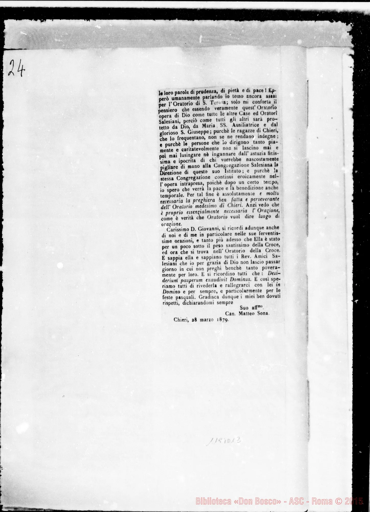 Fotogramma D 12 — » Vol. XLV, Mons. Gastaldi, E D. Bonetti.