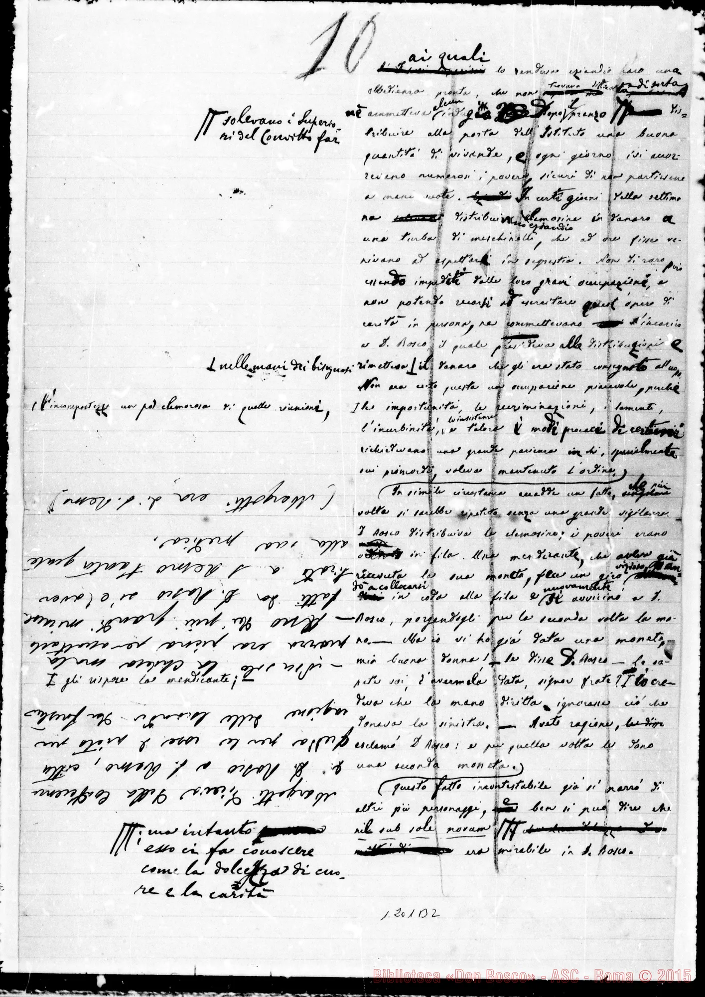 Fotogramma B 2 — Fogli staccati inseriti nei volumi precedenti