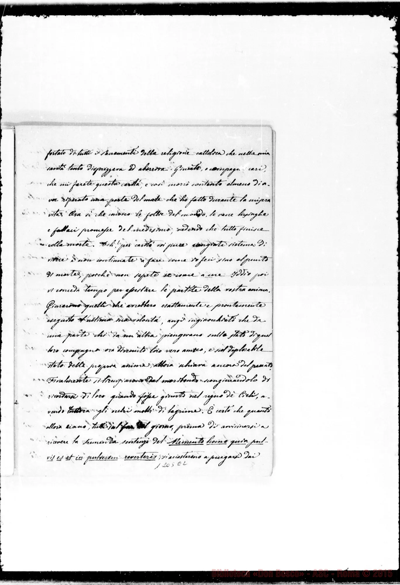 Fotogramma E 2 — Rossi Giuseppe, coad. SDB: «Una gita A Superga…»