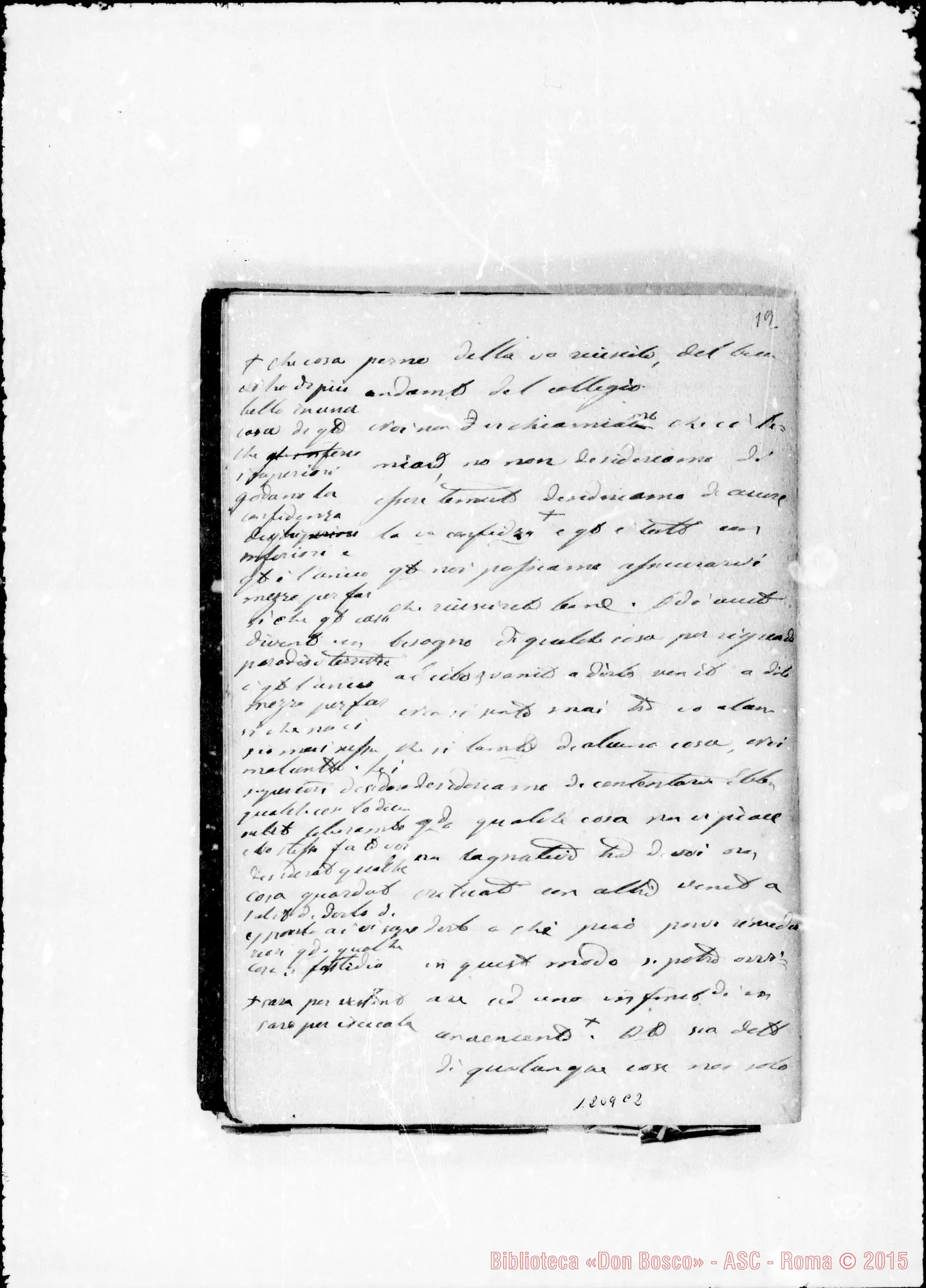 Fotogramma C 2 — «1861» «29 9bre. Ancora domani…»