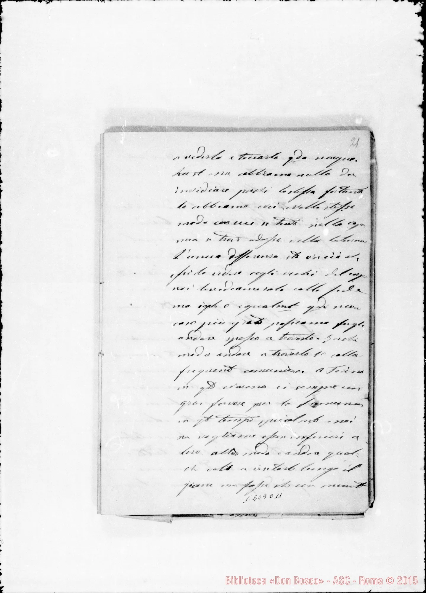 Fotogramma C 11 — «1861» «29 9bre. Ancora domani…»