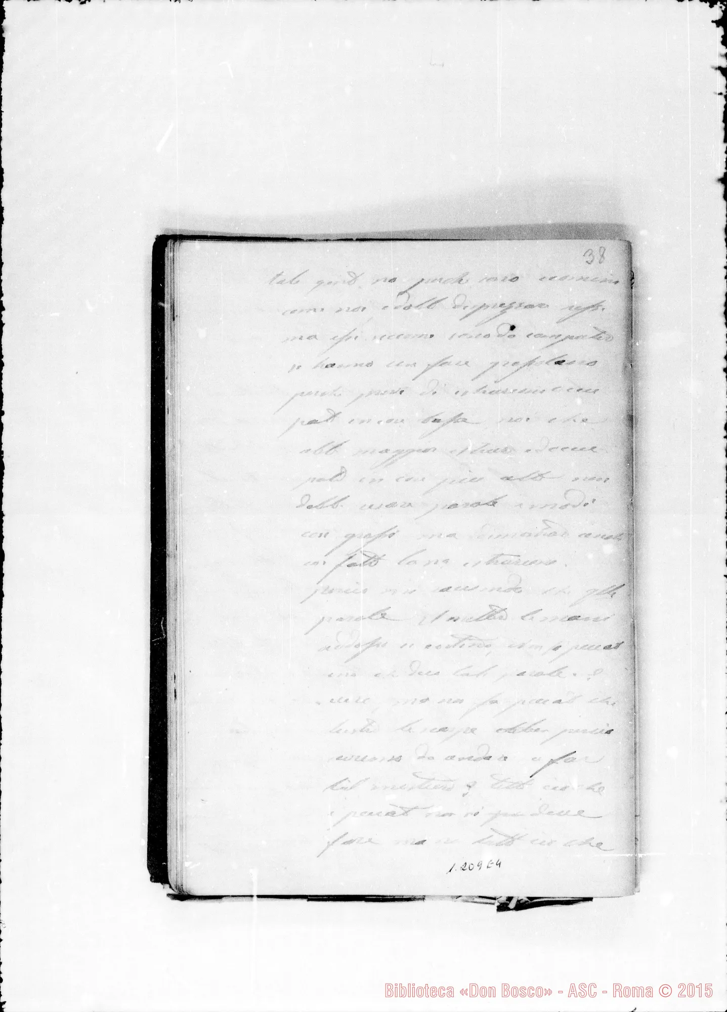 Fotogramma E 4 — «1861» «29 9bre. Ancora domani…»