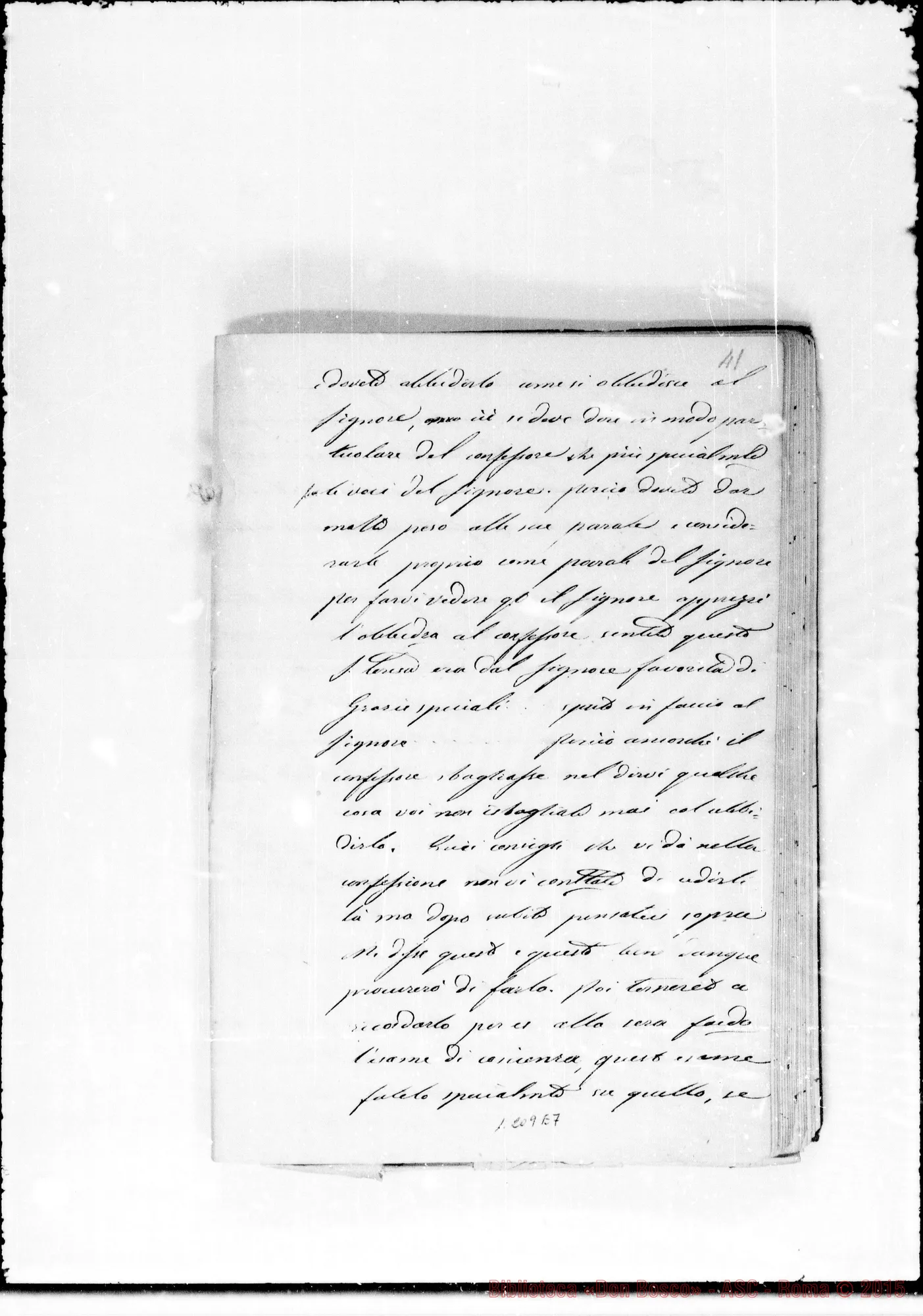 Fotogramma E 7 — «1861» «29 9bre. Ancora domani…»