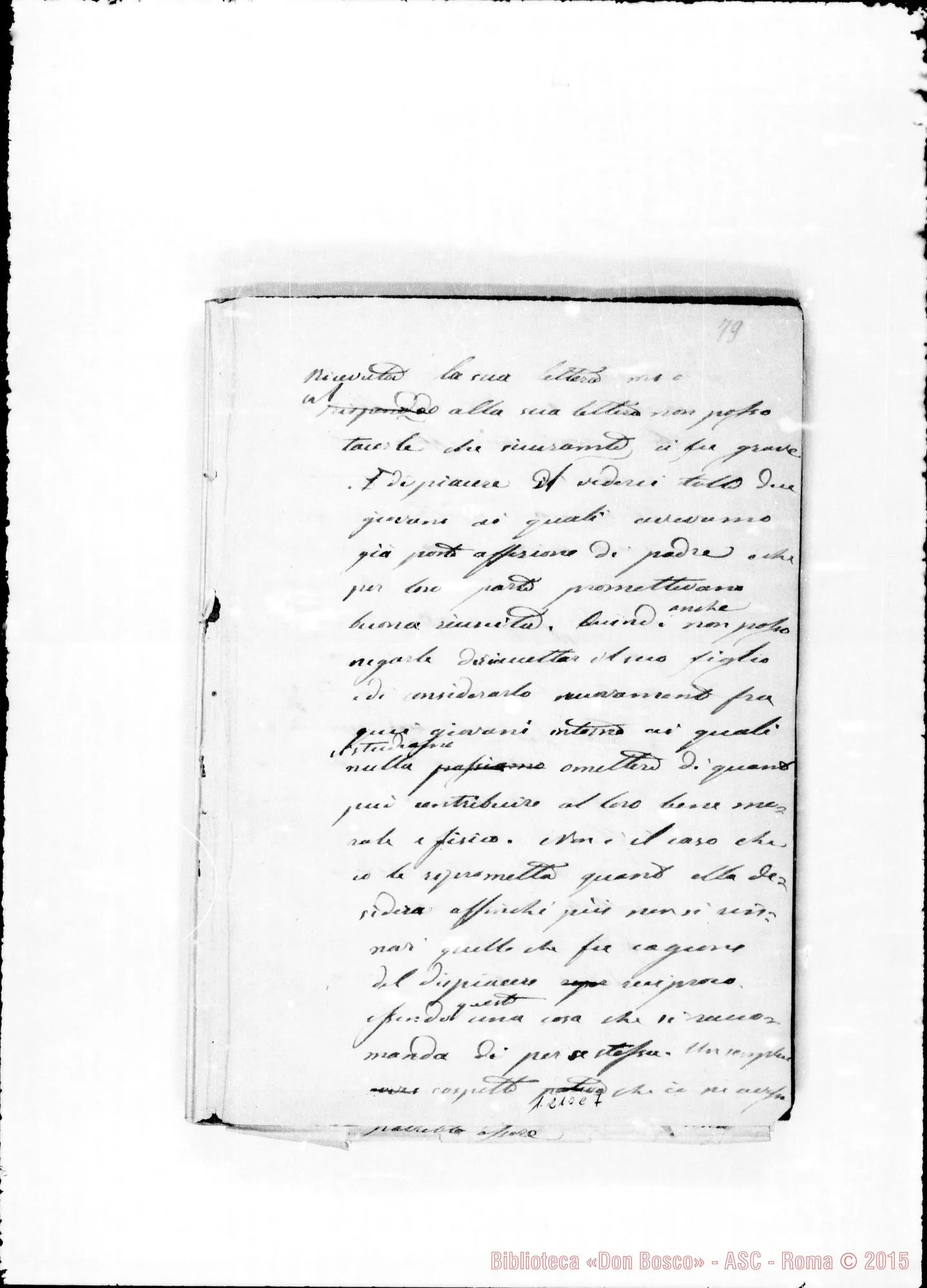 Fotogramma C 7 — «1861» «29 9bre. Ancora domani…»