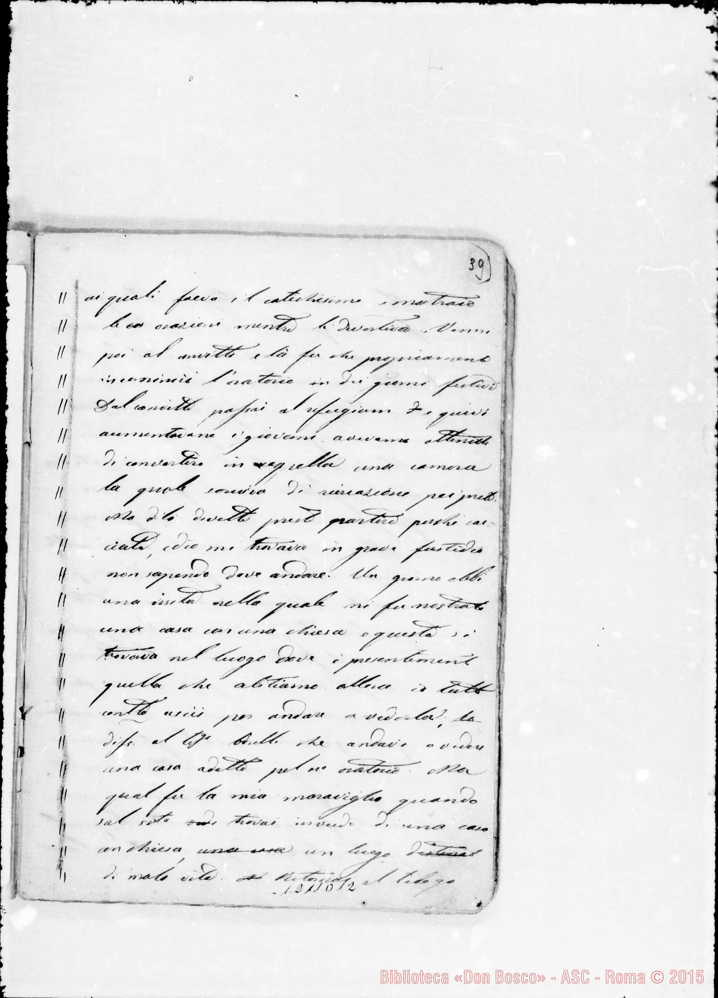 Fotogramma D 12 — «1861-62-63-64». «Le doti grandi E luminose…»