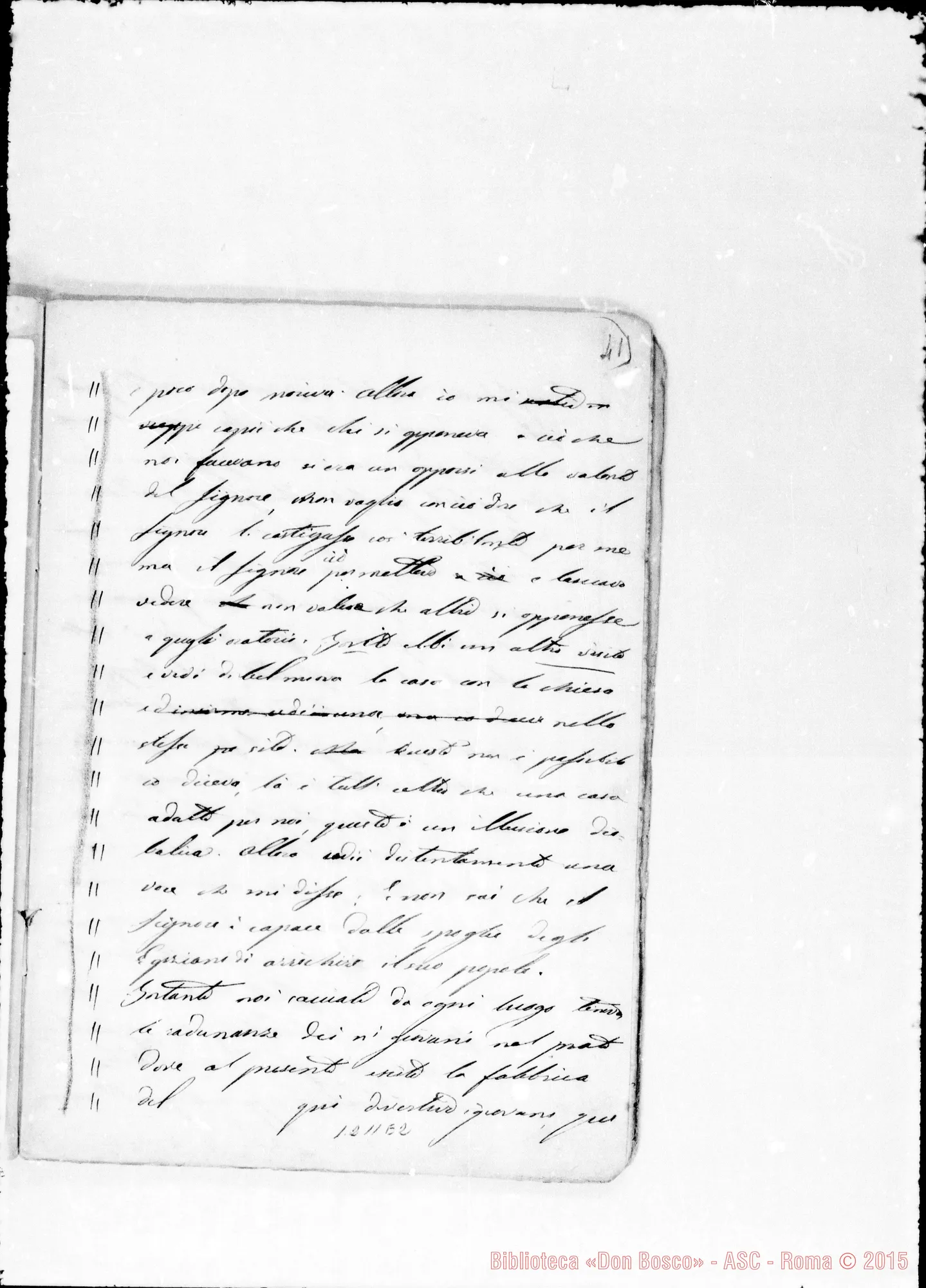 Fotogramma E 2 — «1861-62-63-64». «Le doti grandi E luminose…»