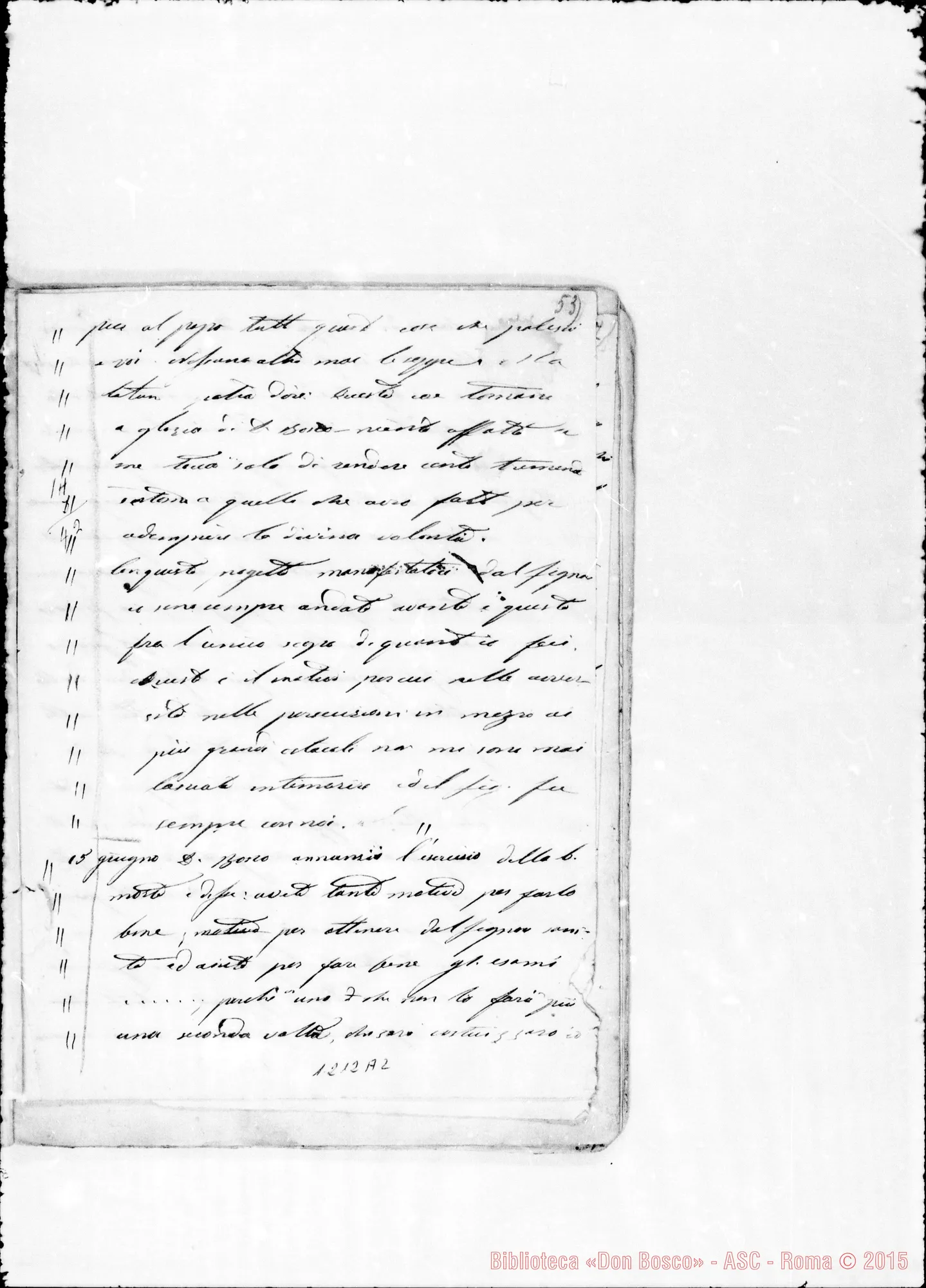 Fotogramma A 2 — «1861-62-63-64». «Le doti grandi E luminose…»