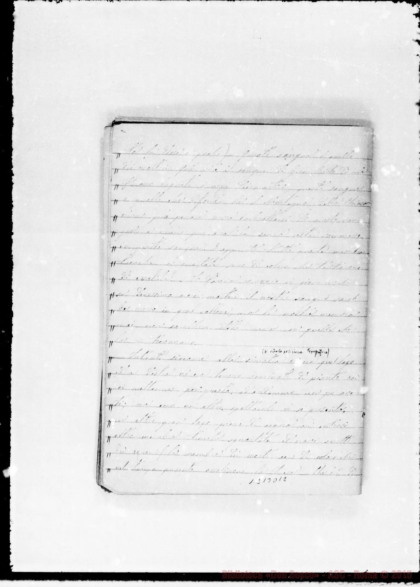 Fotogramma D 12 — «1861-1862». «Sogno fatto da D. Bosco»