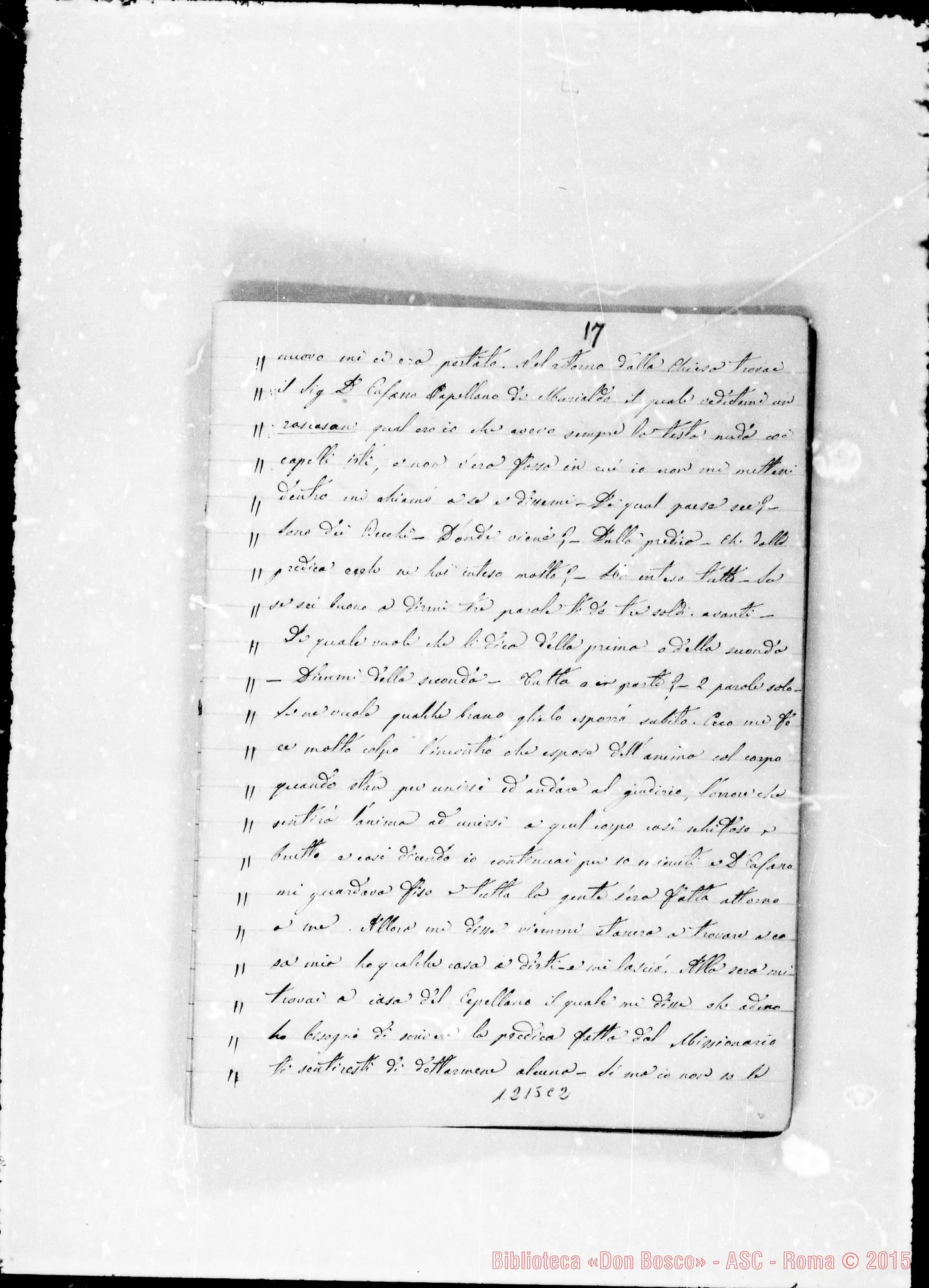 Fotogramma C 2 — «1862-1863». «1 marzo 1863…»
