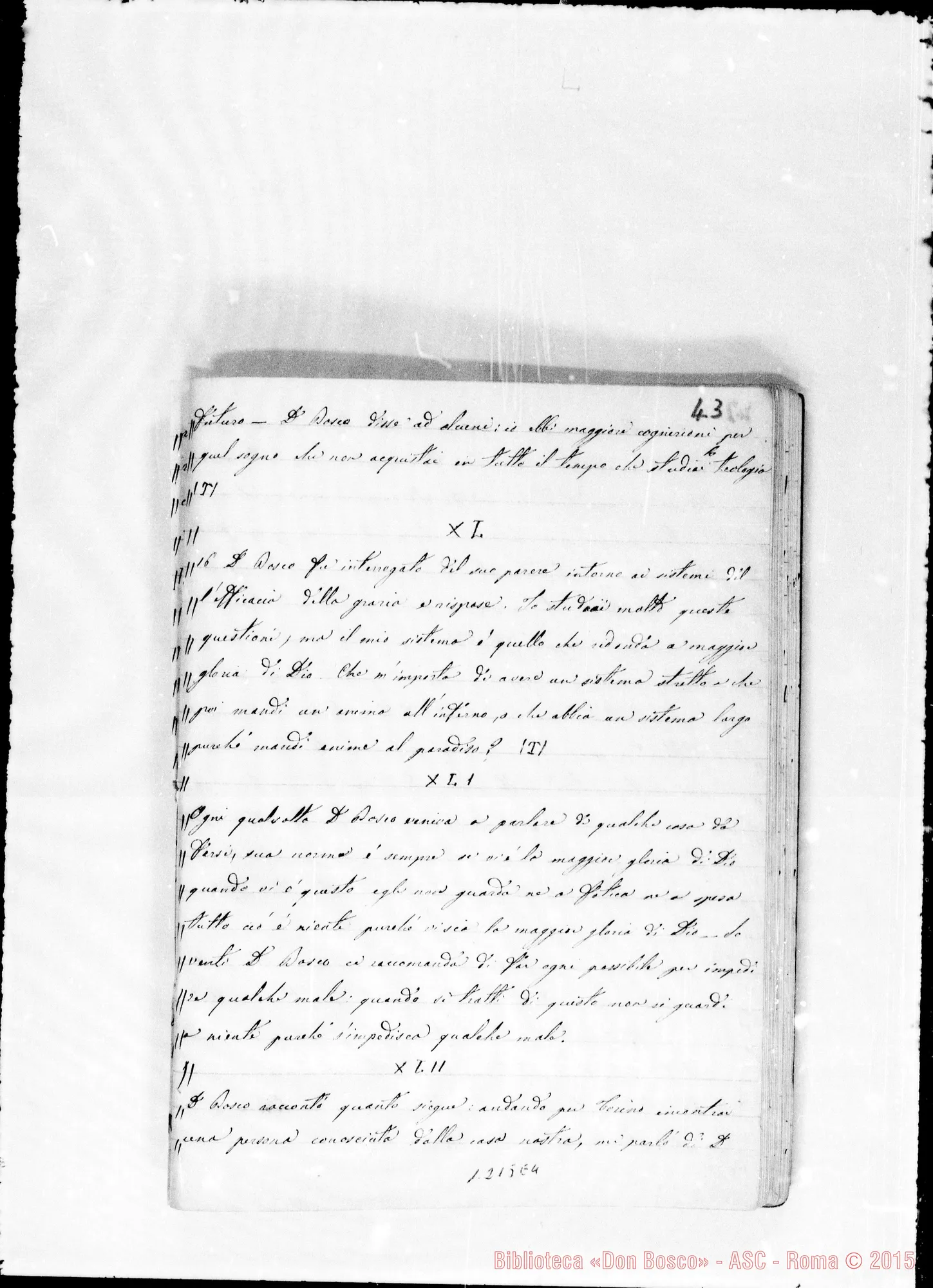 Fotogramma E 4 — «1862-1863». «1 marzo 1863…»